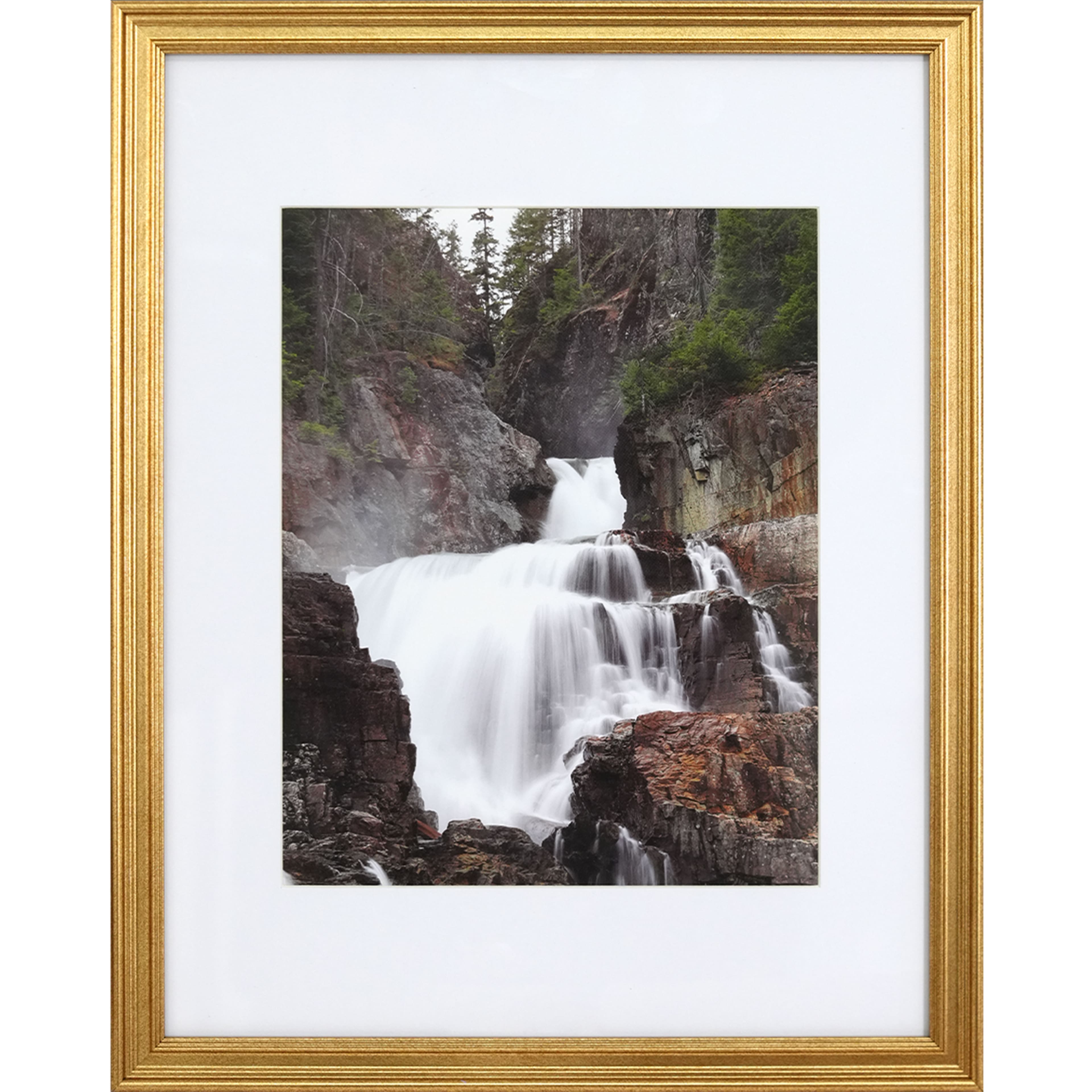 6 Packs: 3 ct. (18 total) Gallery™ Gold Frame with Mat by Studio Décor®