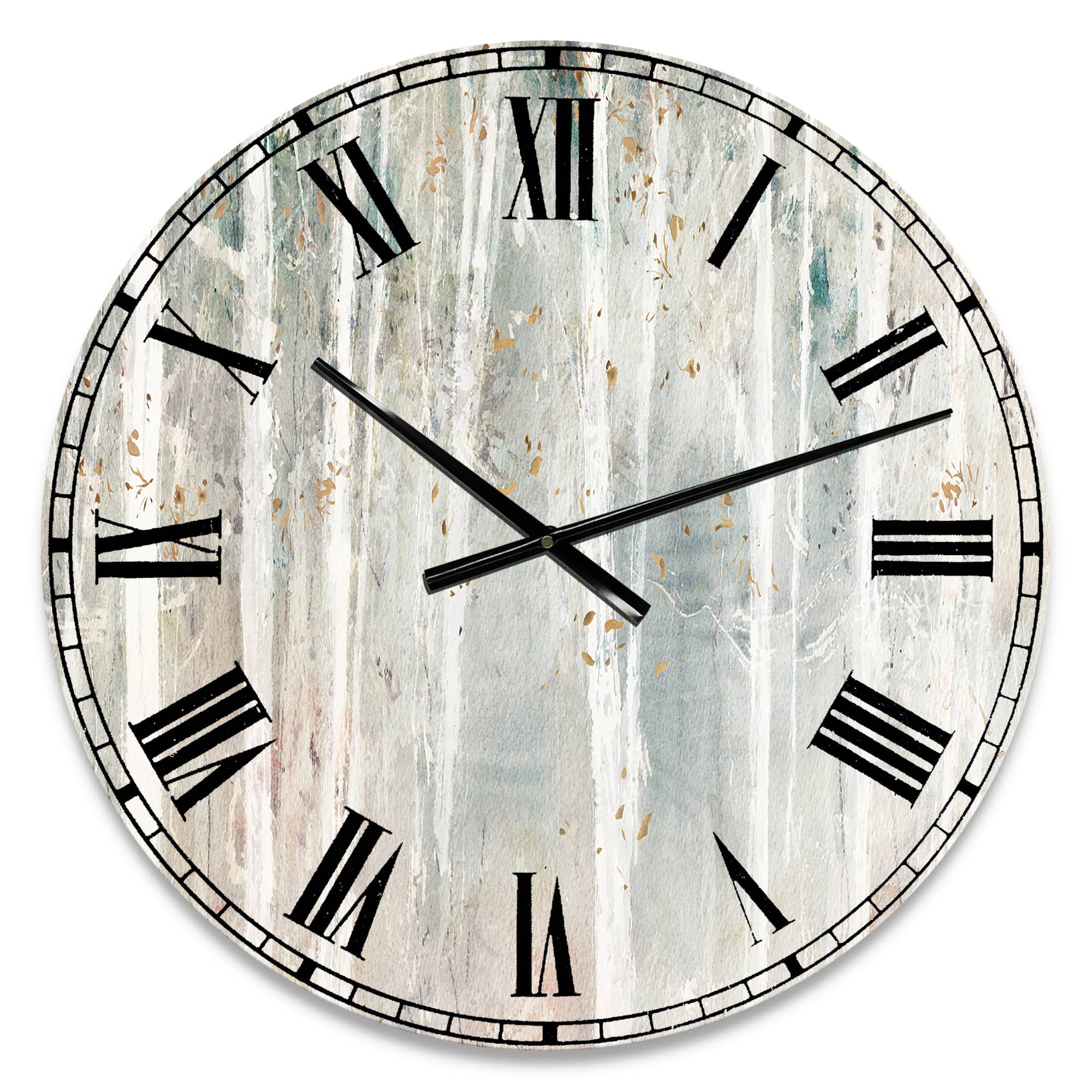Designart 'A Woodland Walk Into The Forest Iii Traditional Wall Clock