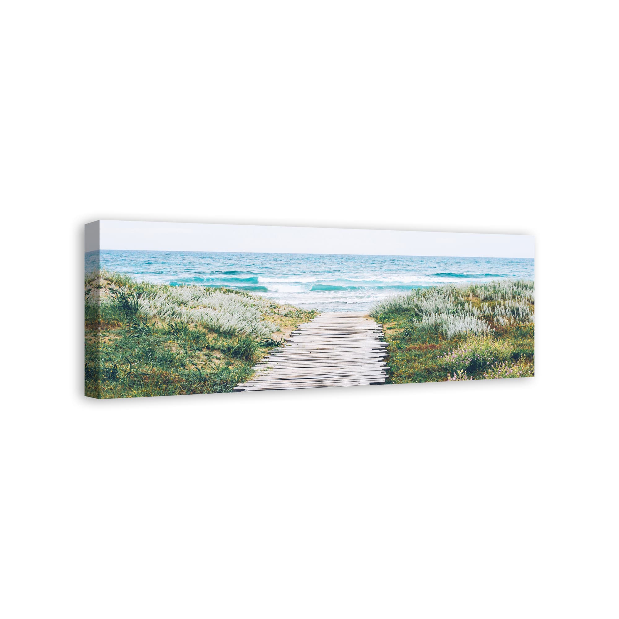 Ocean Walkway Canvas Wall Art