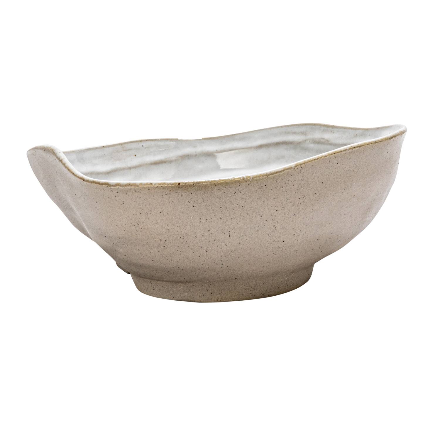 Hello Honey® 7.25" White Stoneware Shell Bowls, 6ct.