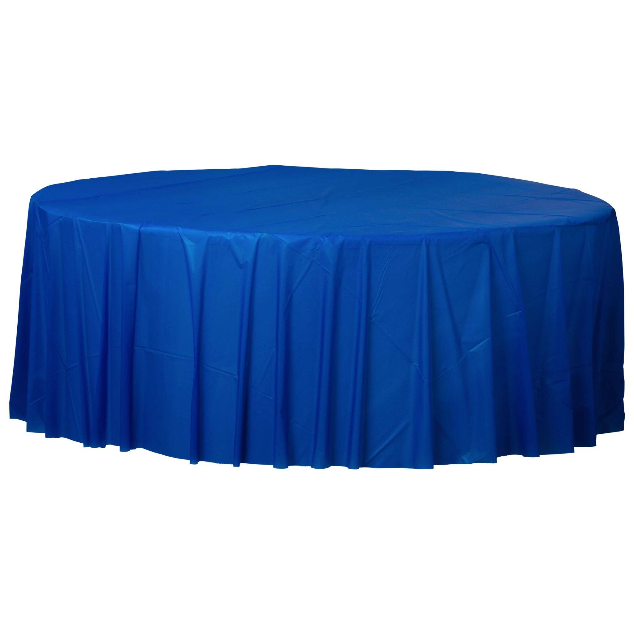 84" Round Plastic Table Cover, 6ct. Michaels