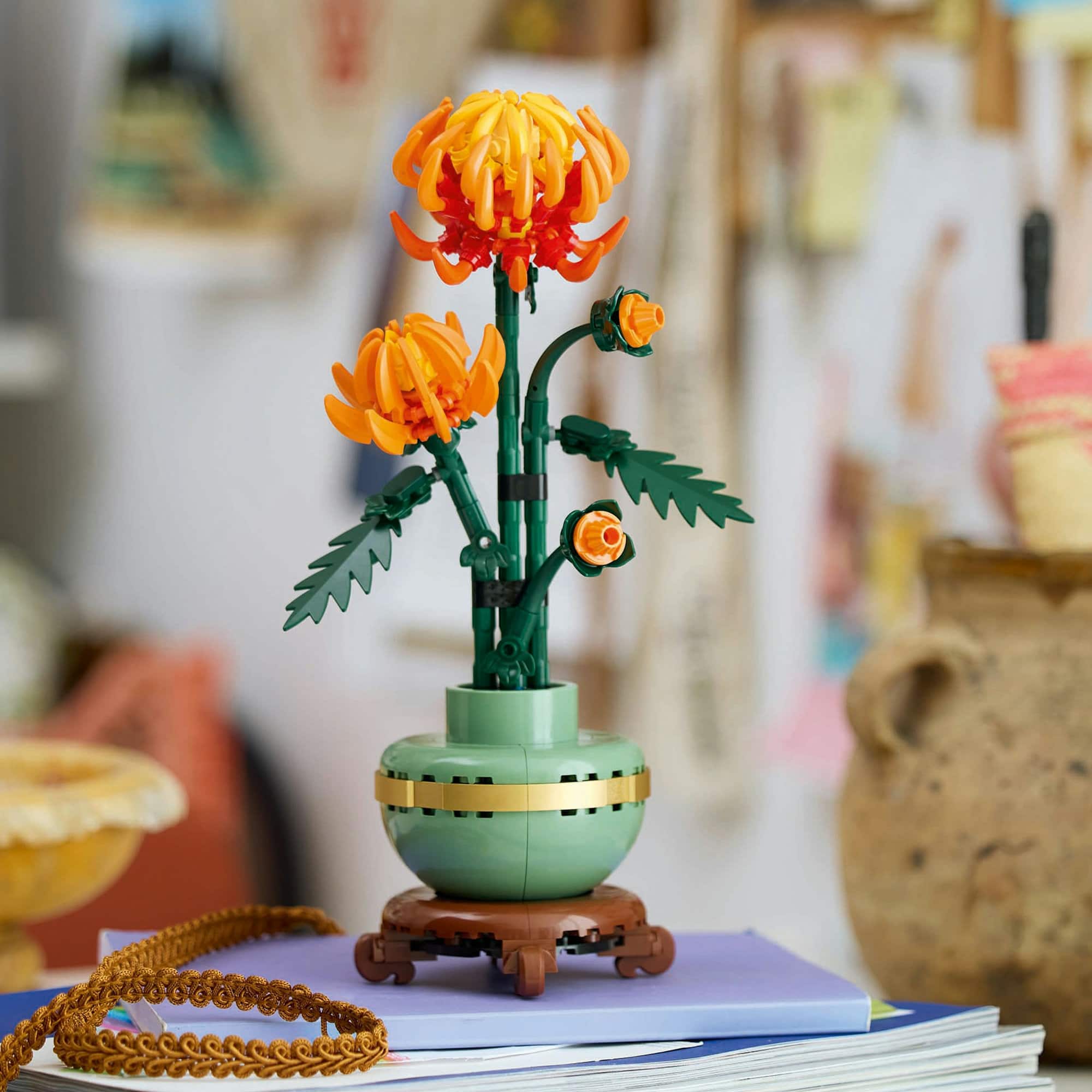 LEGO&#xAE; Botanicals Chrysanthemum Flower Decor Building Set 10368