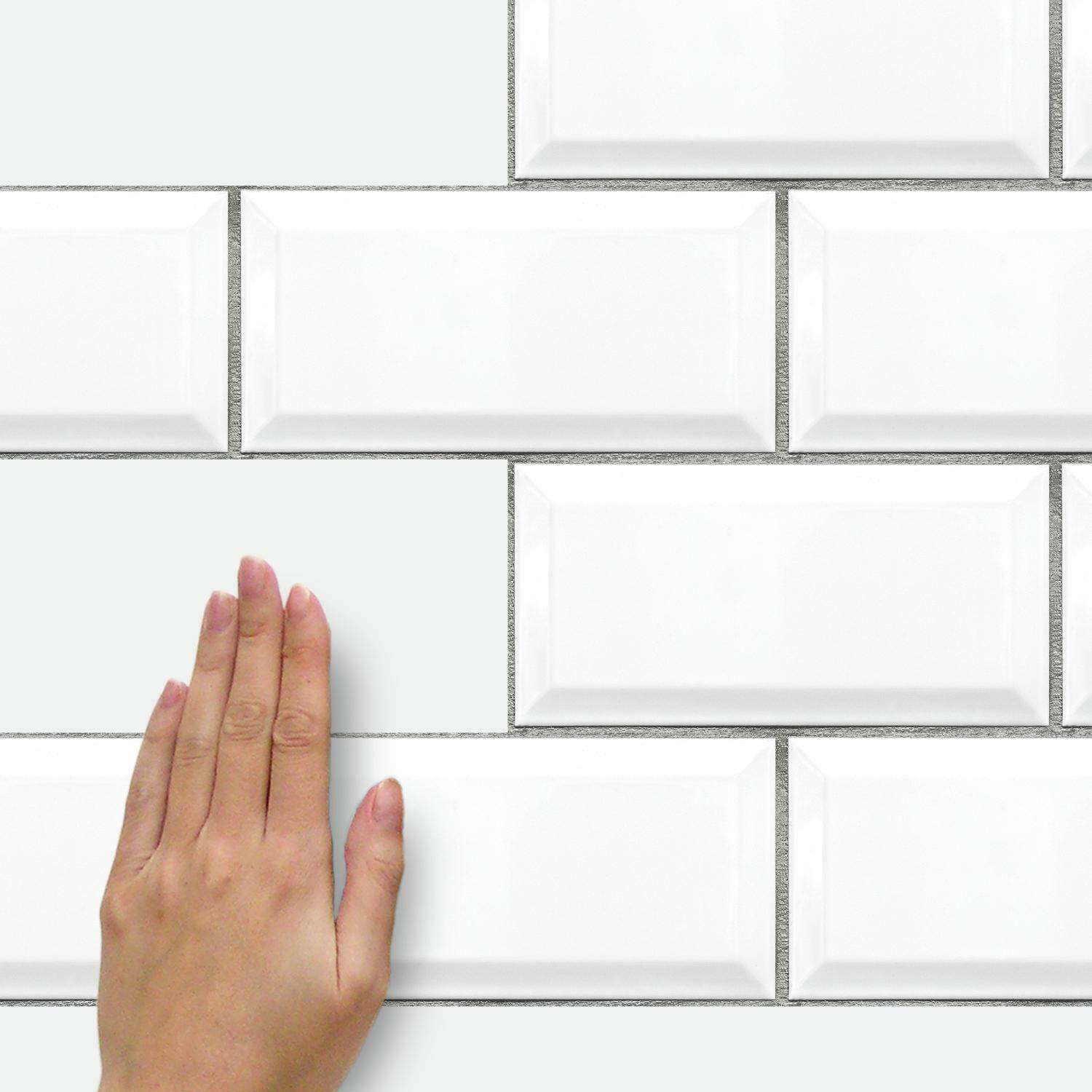 RoomMates Subway Tile Peel & Stick Giant Wall Decals