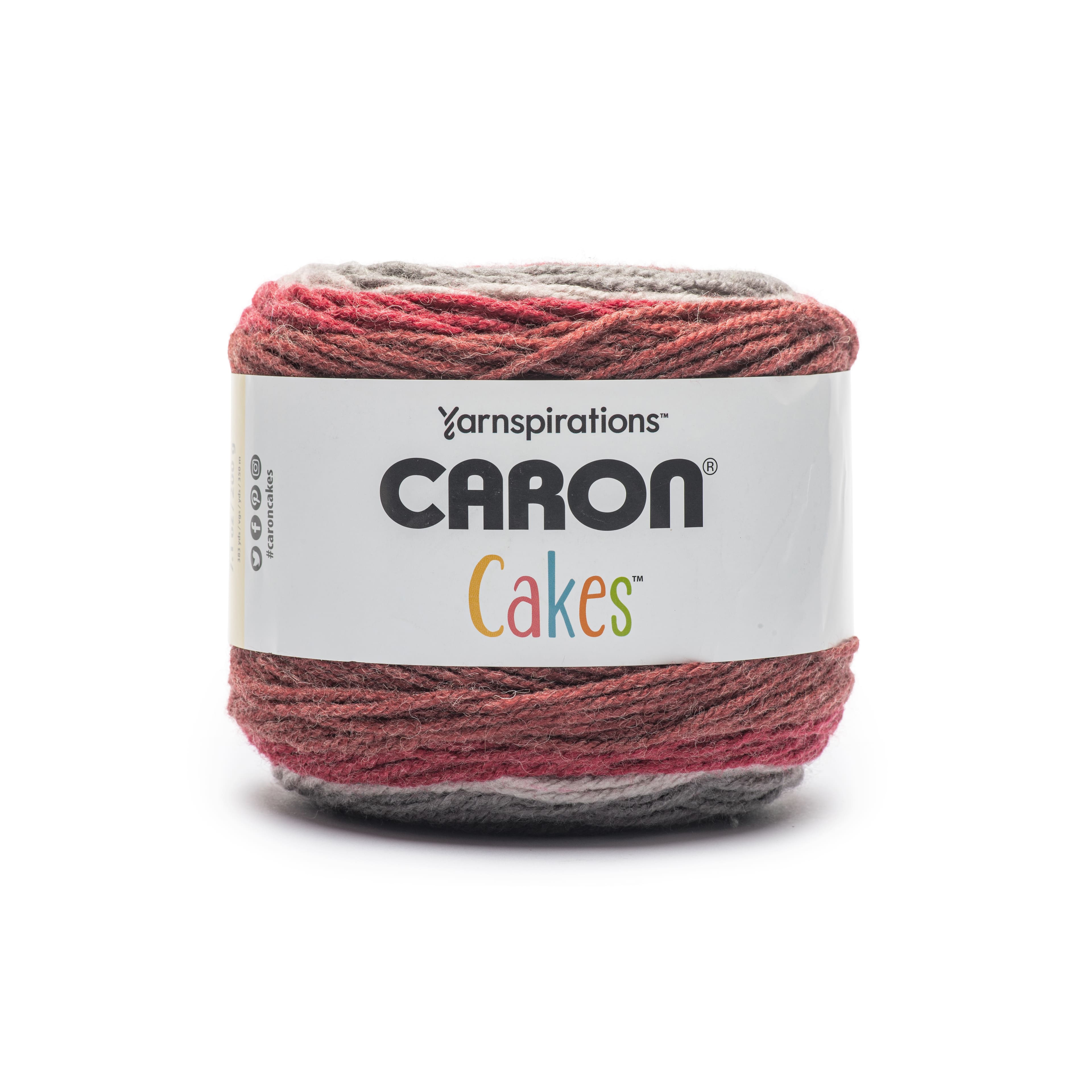 Lot of 2 Caron Cakes Yarnspirations Yarn 383 yd ea Bumbleberry 17016 Purple