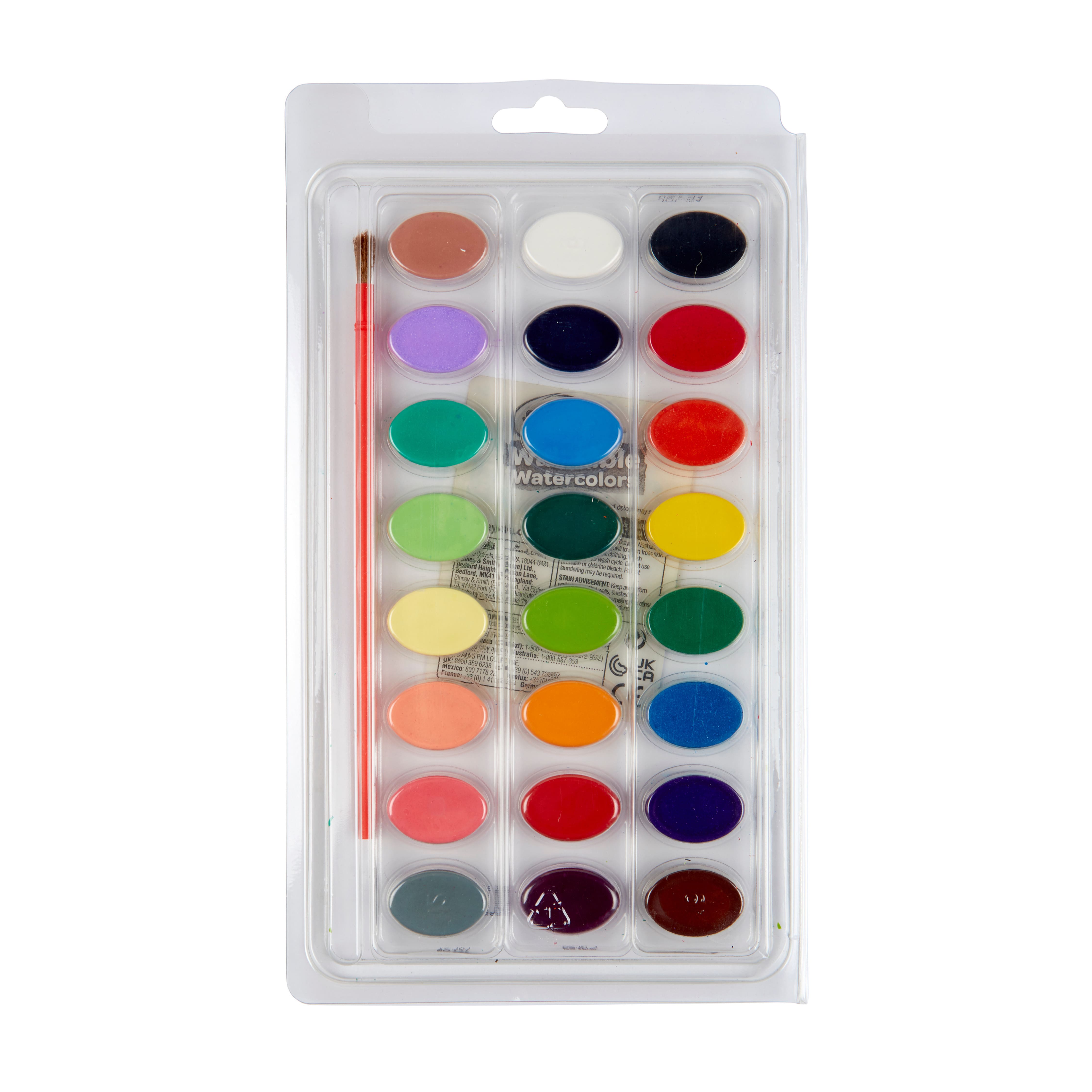 Crayola&#xAE; Washable Watercolor Set, 24ct.