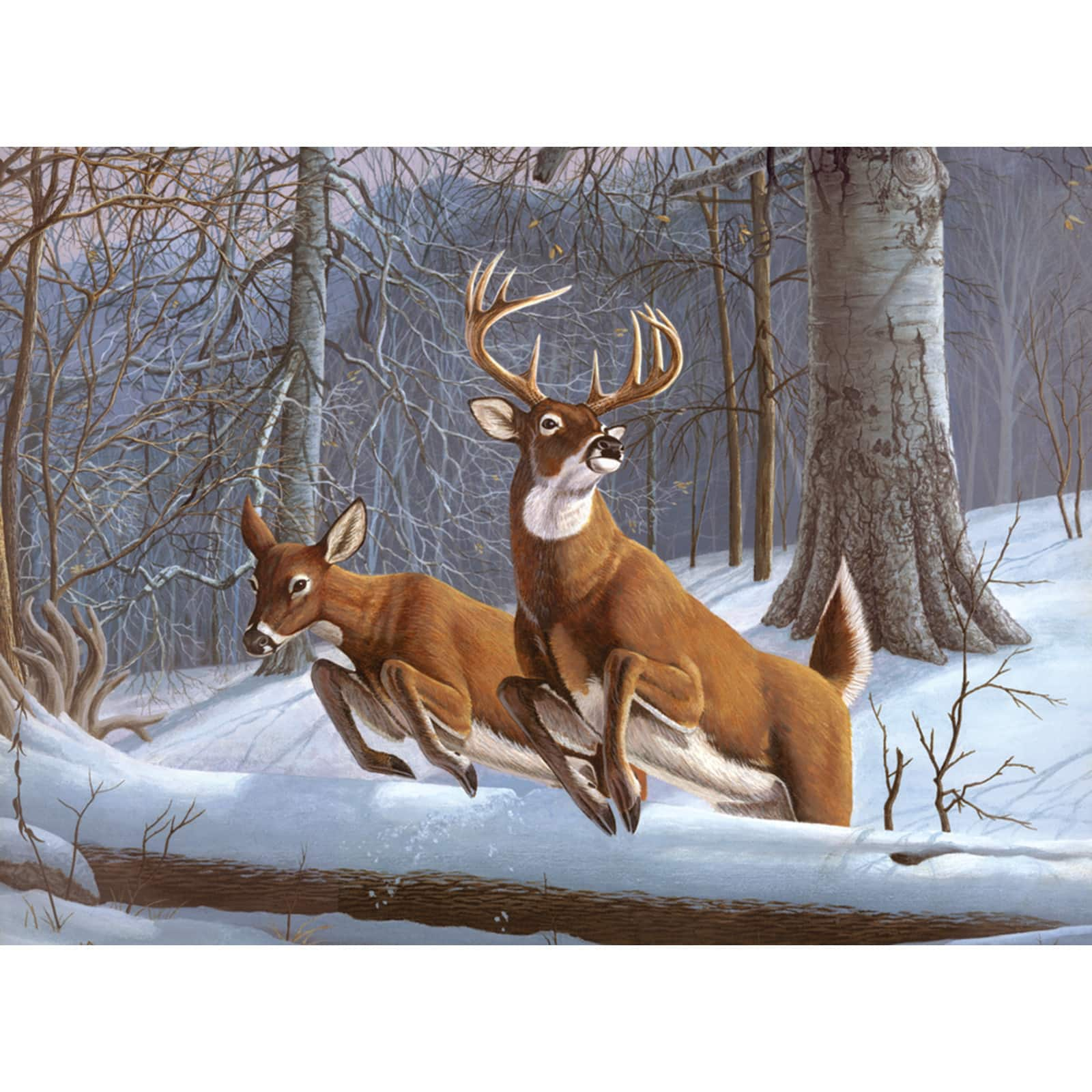 Royal &#x26; Langnickel&#xAE; White Tails Adult Painting by Numbers Kit