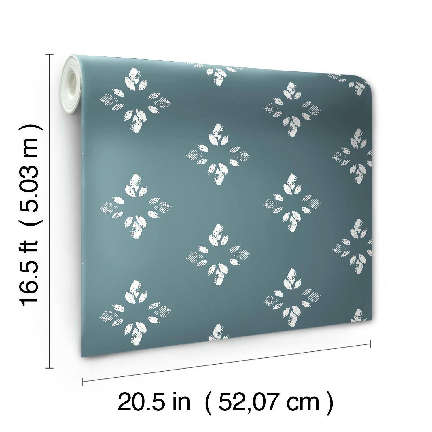 RoomMates Rose Lindo Pressed Petals Peel & Stick Wallpaper