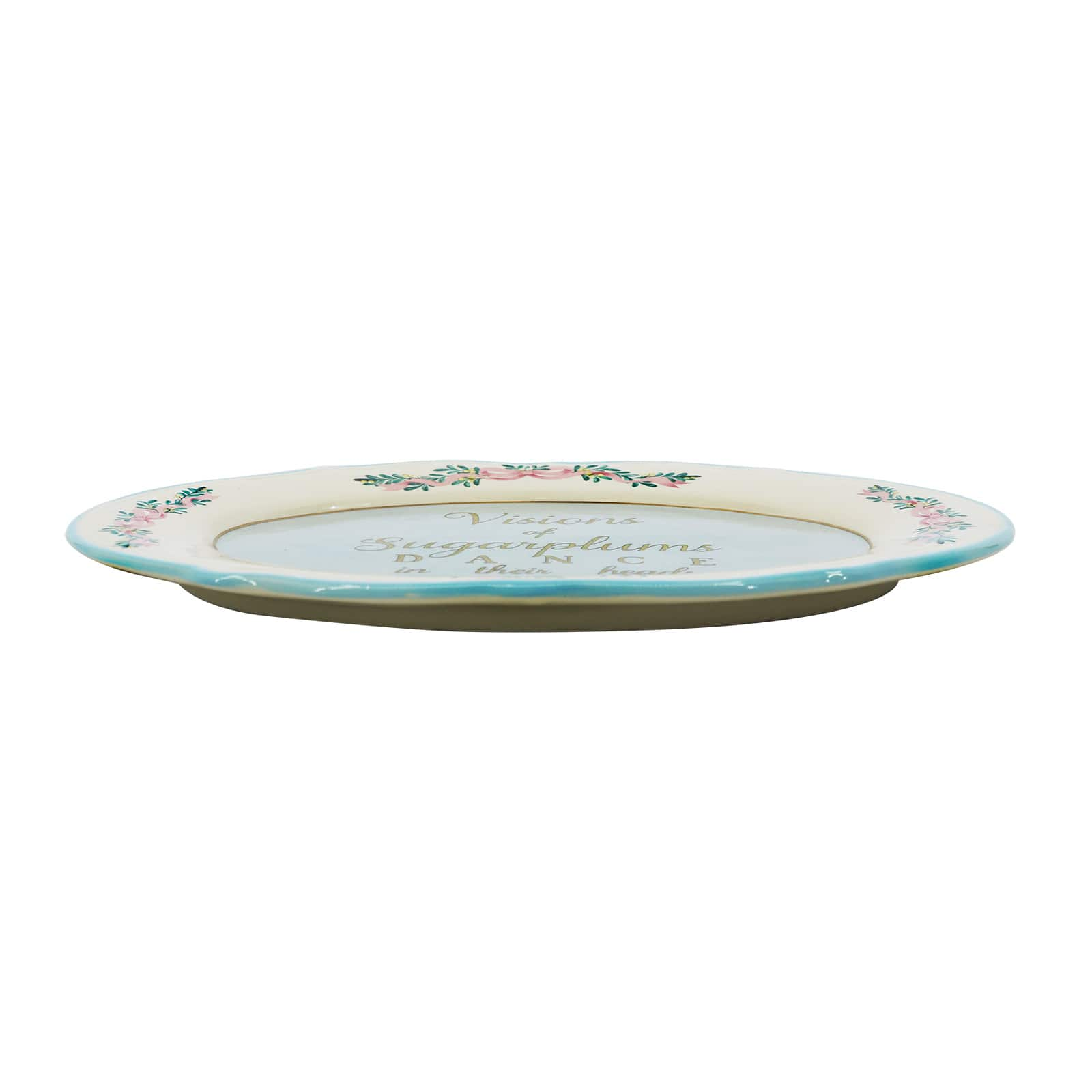 Assorted 12&#x22; Oval Ceramic Plate by Ashland&#xAE;, 1pc.