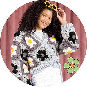 3 Pack Red Heart&#xAE; All In One Flower Power&#x2122; Yarn