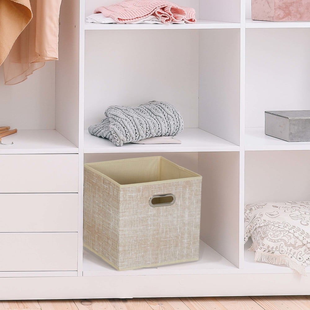 6 Pack Household Essentials 11" Fabric Storage Bins