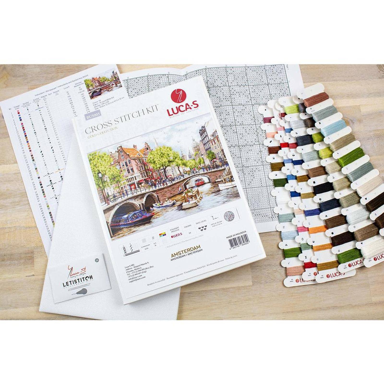 Luca-s Amsterdam Counted Cross Stitch Kit