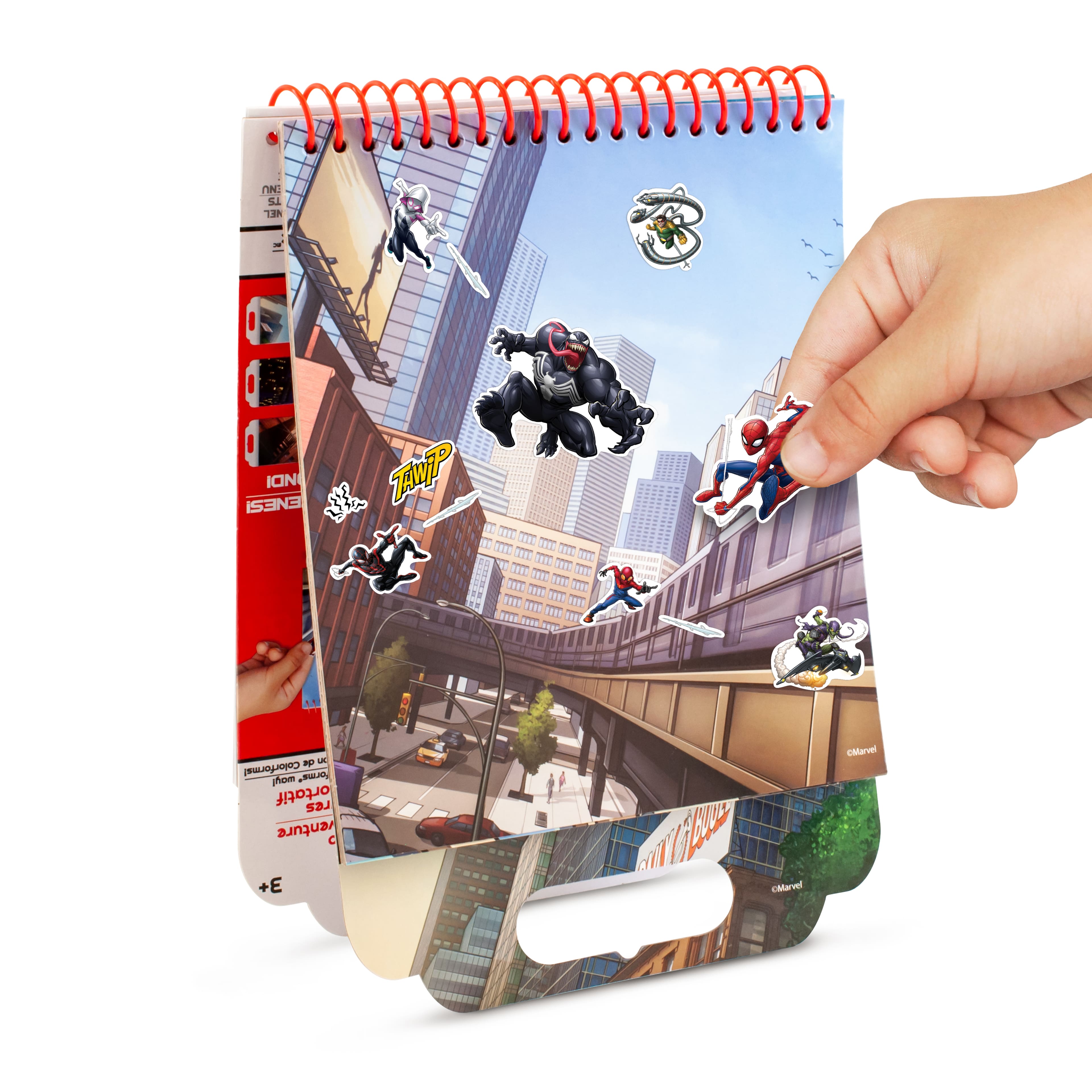 Colorforms&#xAE; Spider-Man On-The-Go Sticker Story Adventure