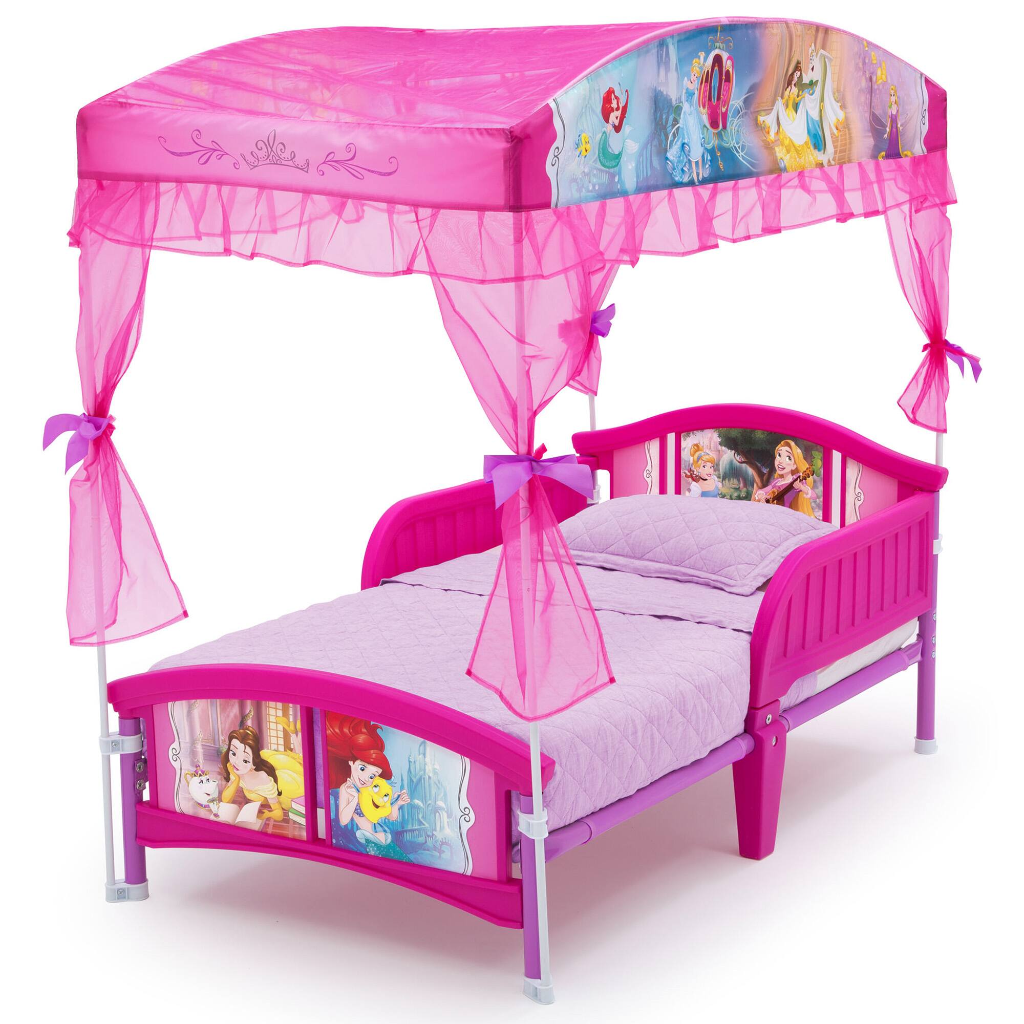 Disney&#xAE; Princess Canopy Toddler Bed