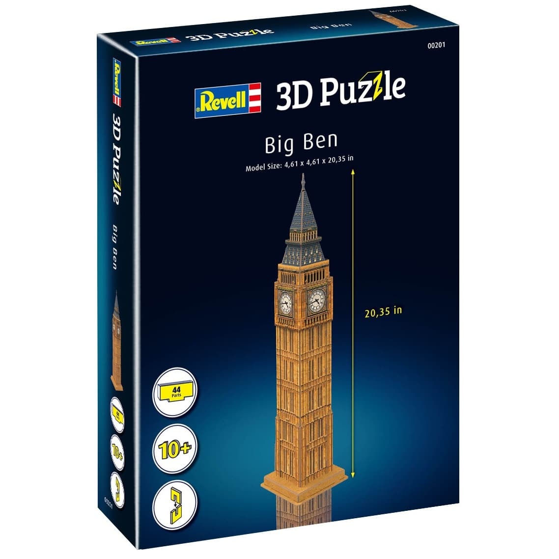 Revell&#xAE; Big Ben 44 Piece 3D Puzzle