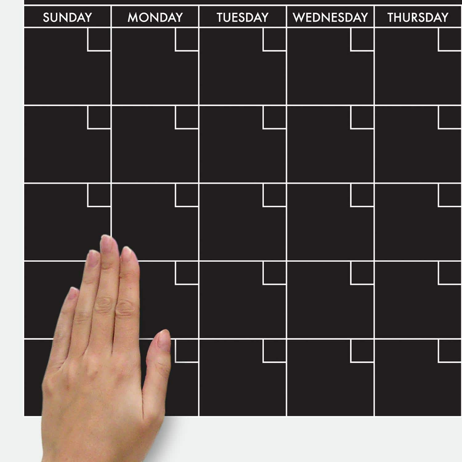 RoomMates Chalk Calendar Peel &#x26; Stick Giant Wall Decal