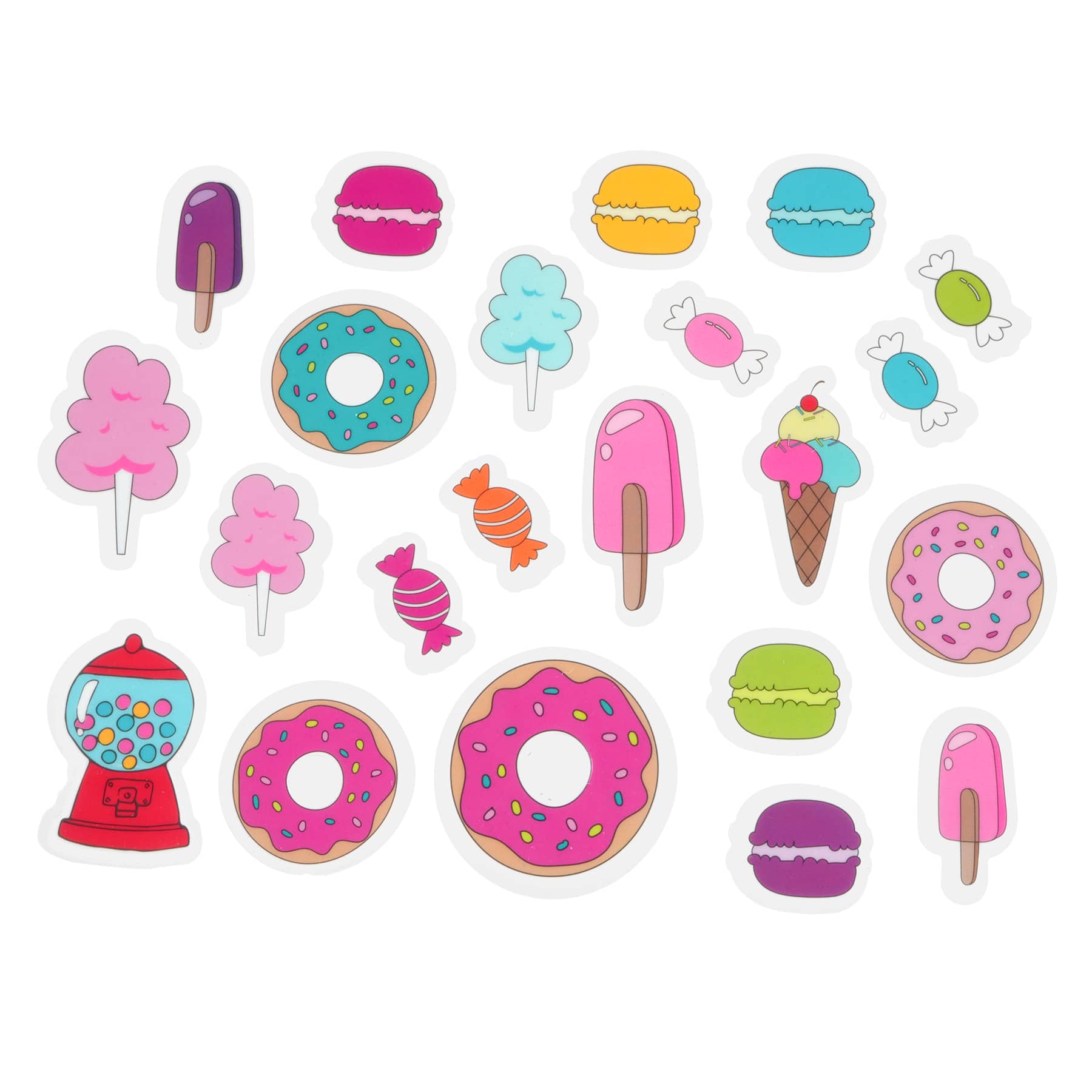 Sweet Treats Puffy Stickers by Creatology™