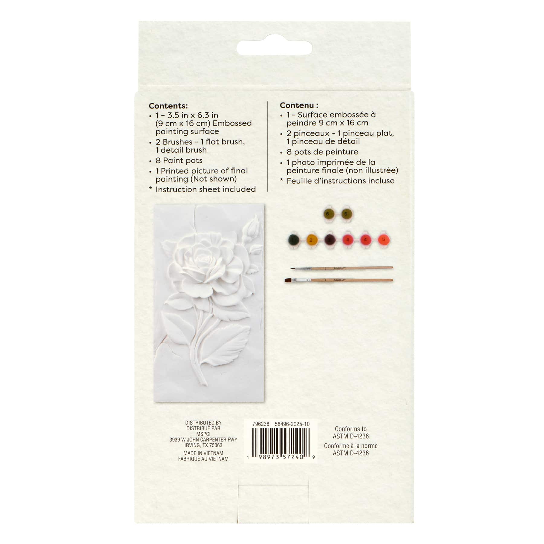 Rose Relief Painting Kit by Artist's Loft®