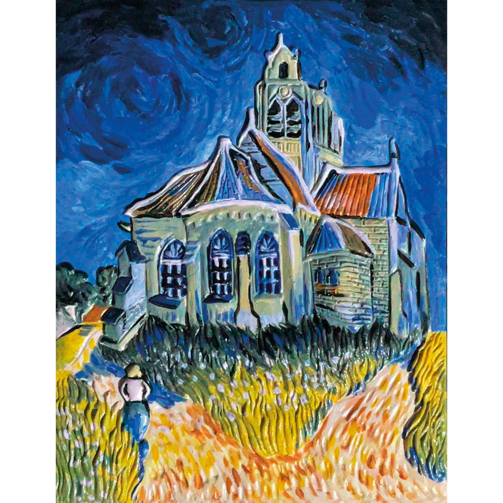 The Church at Auvers Relief Painting Kit by Artist&#x27;s Loft&#xAE;