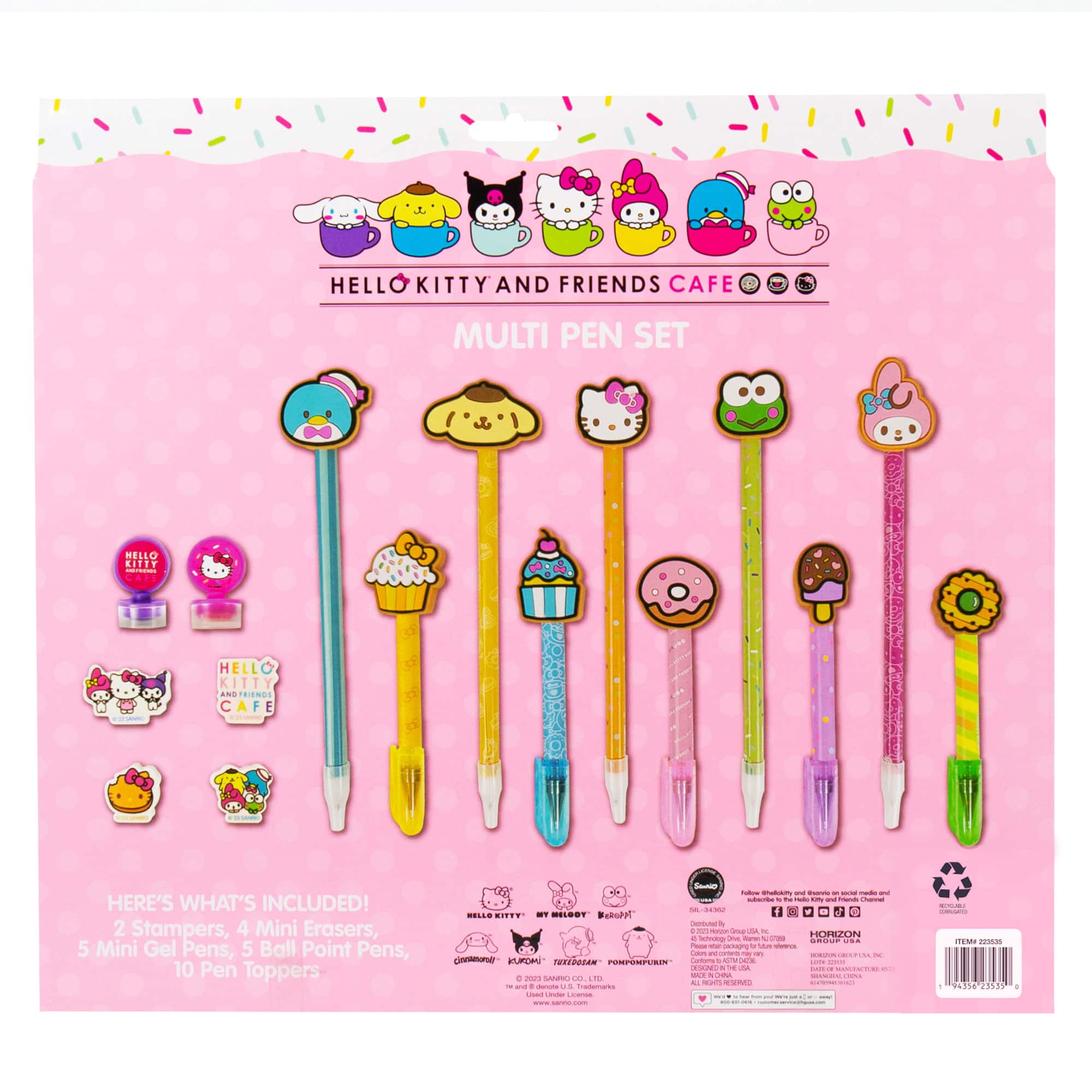 Hello Kitty® & Friends Café Multi Pen Set