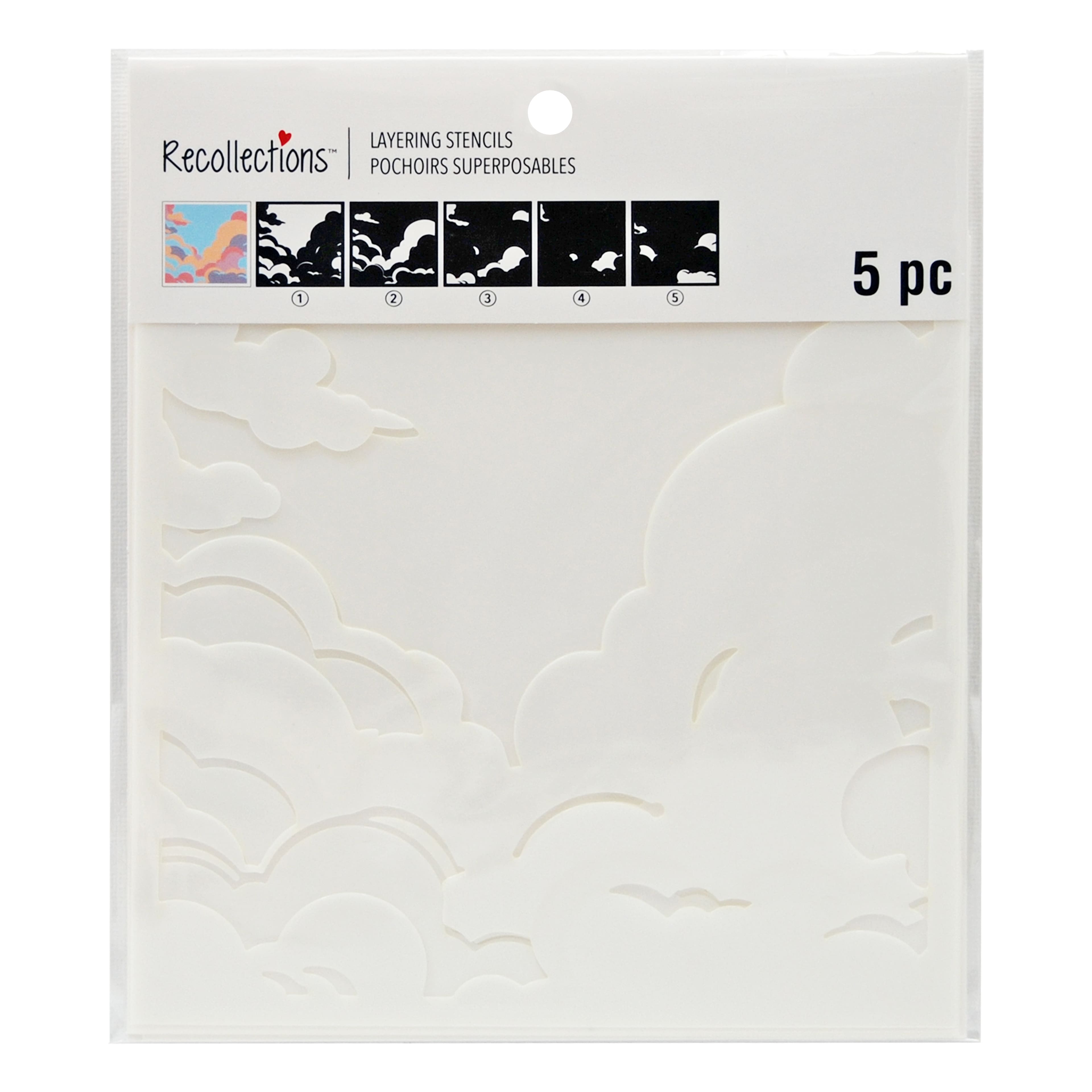 Clouds Layering Stencils by Recollections&#x2122;