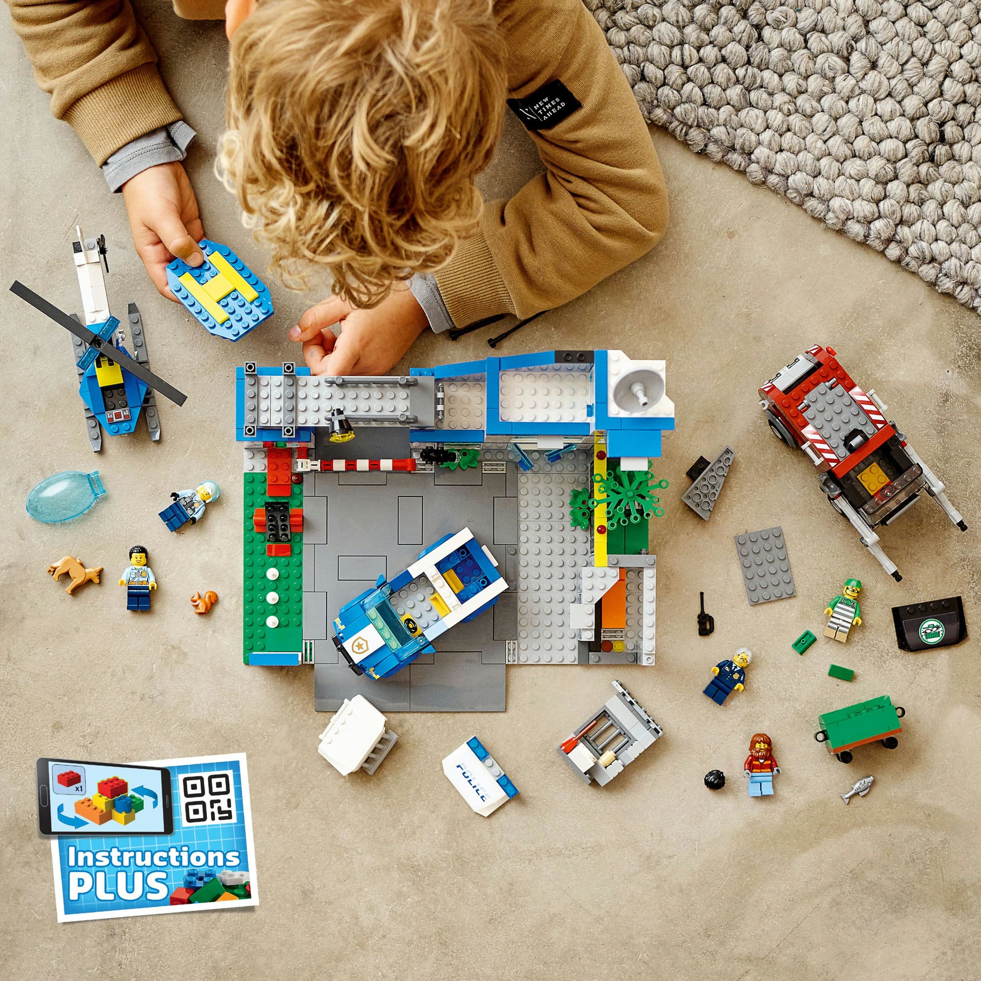 LEGO® City Police Station 60316 Building Kit (668 Pieces)