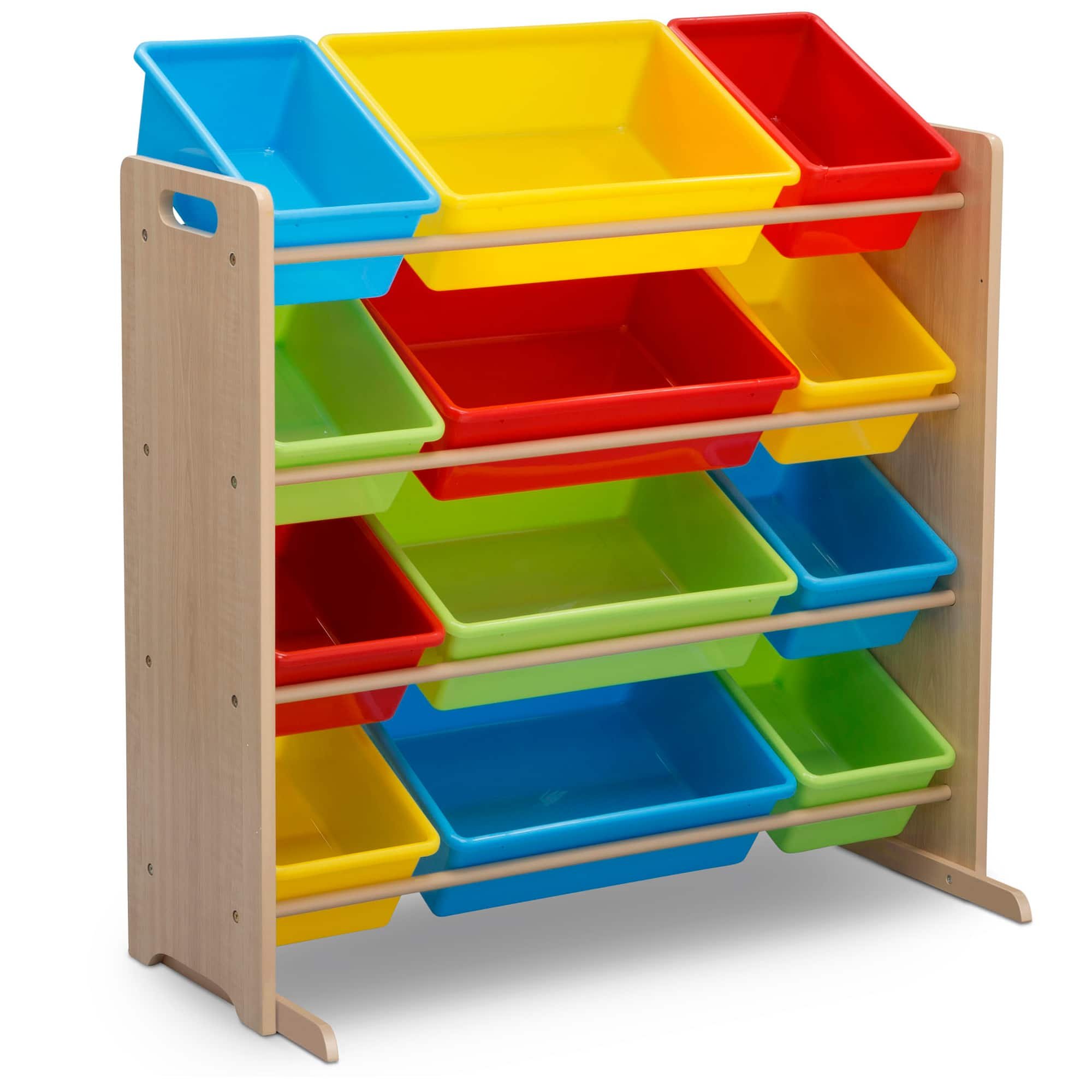 Kids Storage Organizer With 12 Plastic Bins | Michaels