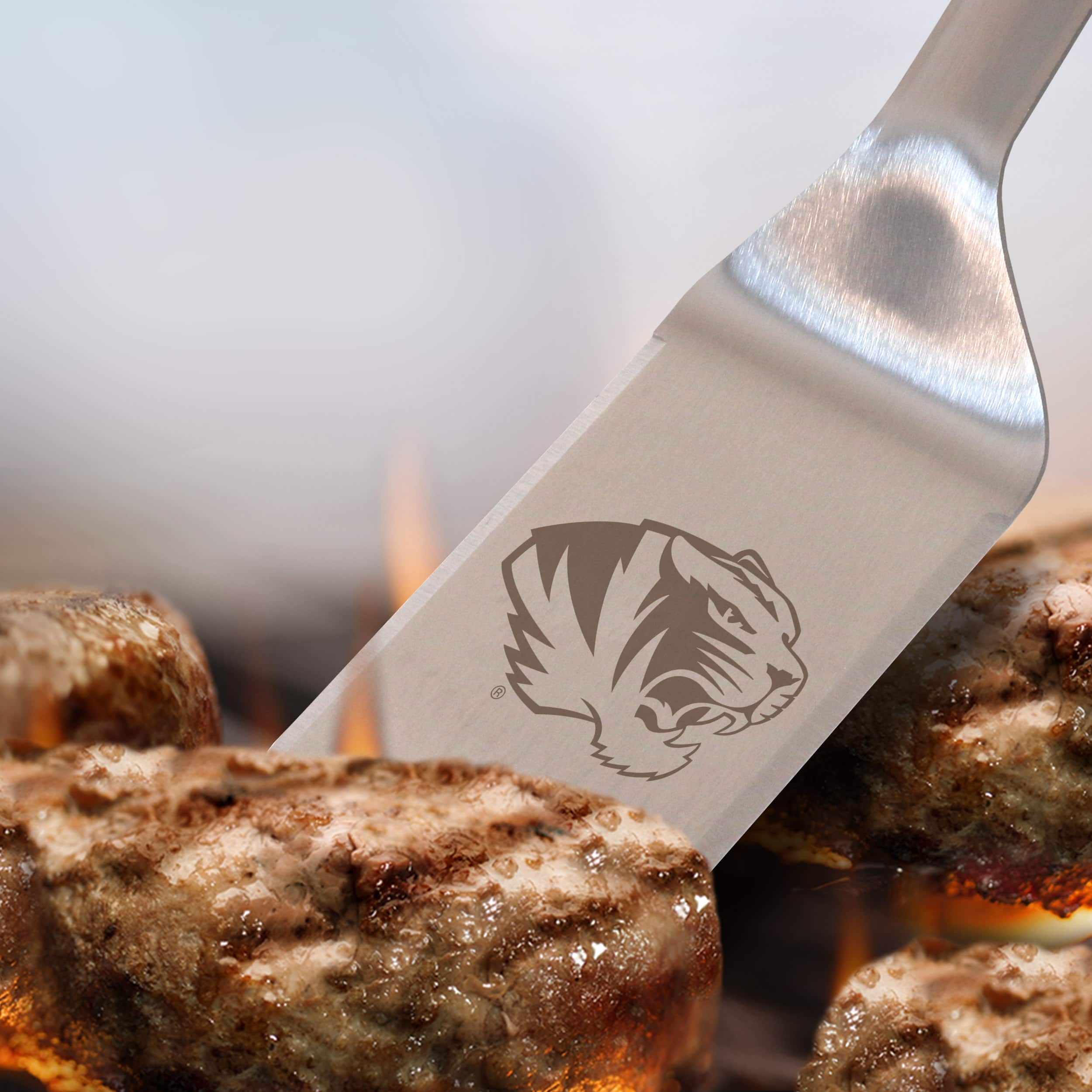 NCAA Stainless Steel BBQ Spatula with Bottle Opener