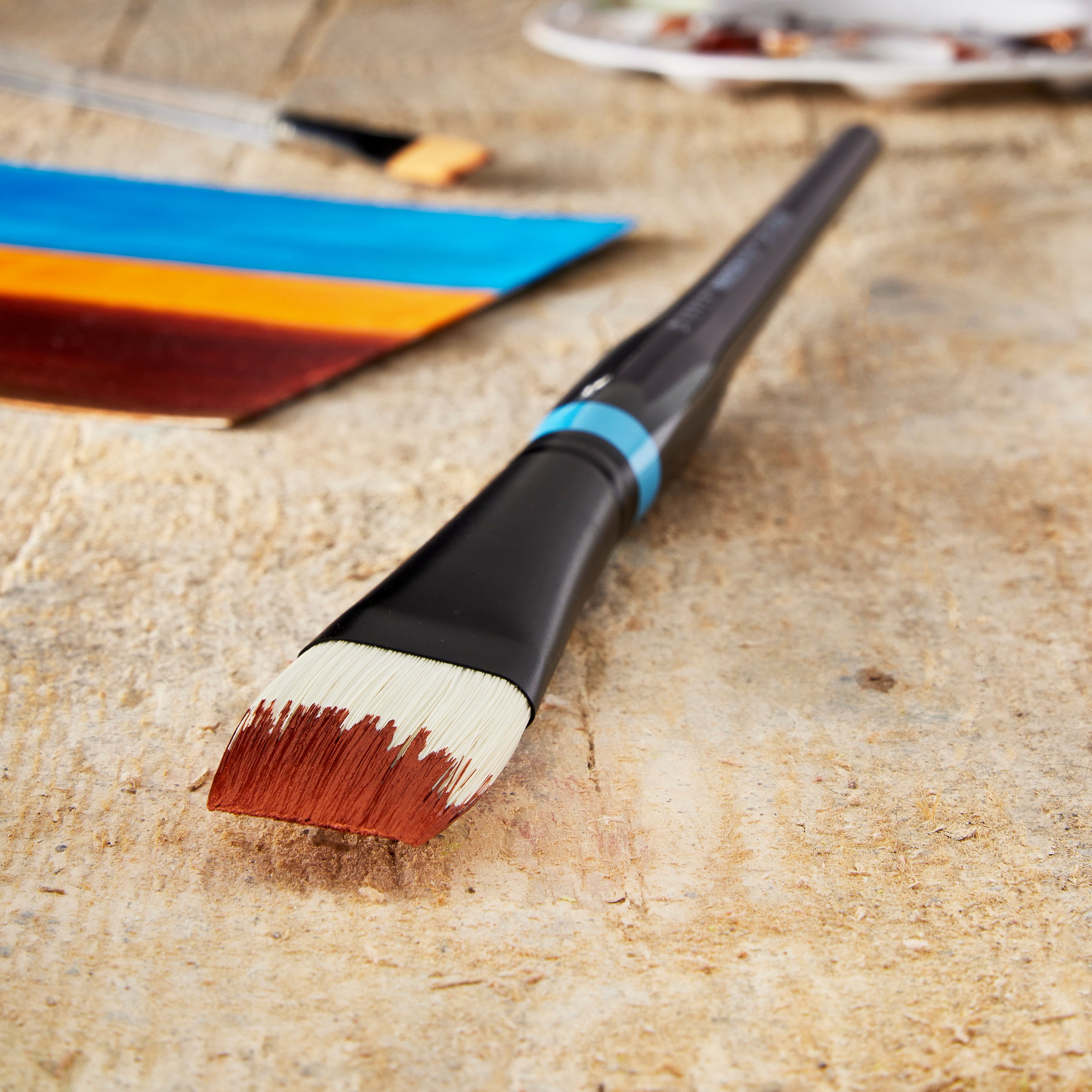 12 Pack: Princeton™ Aspen™ Series 6500 Long Handle Flat Brush