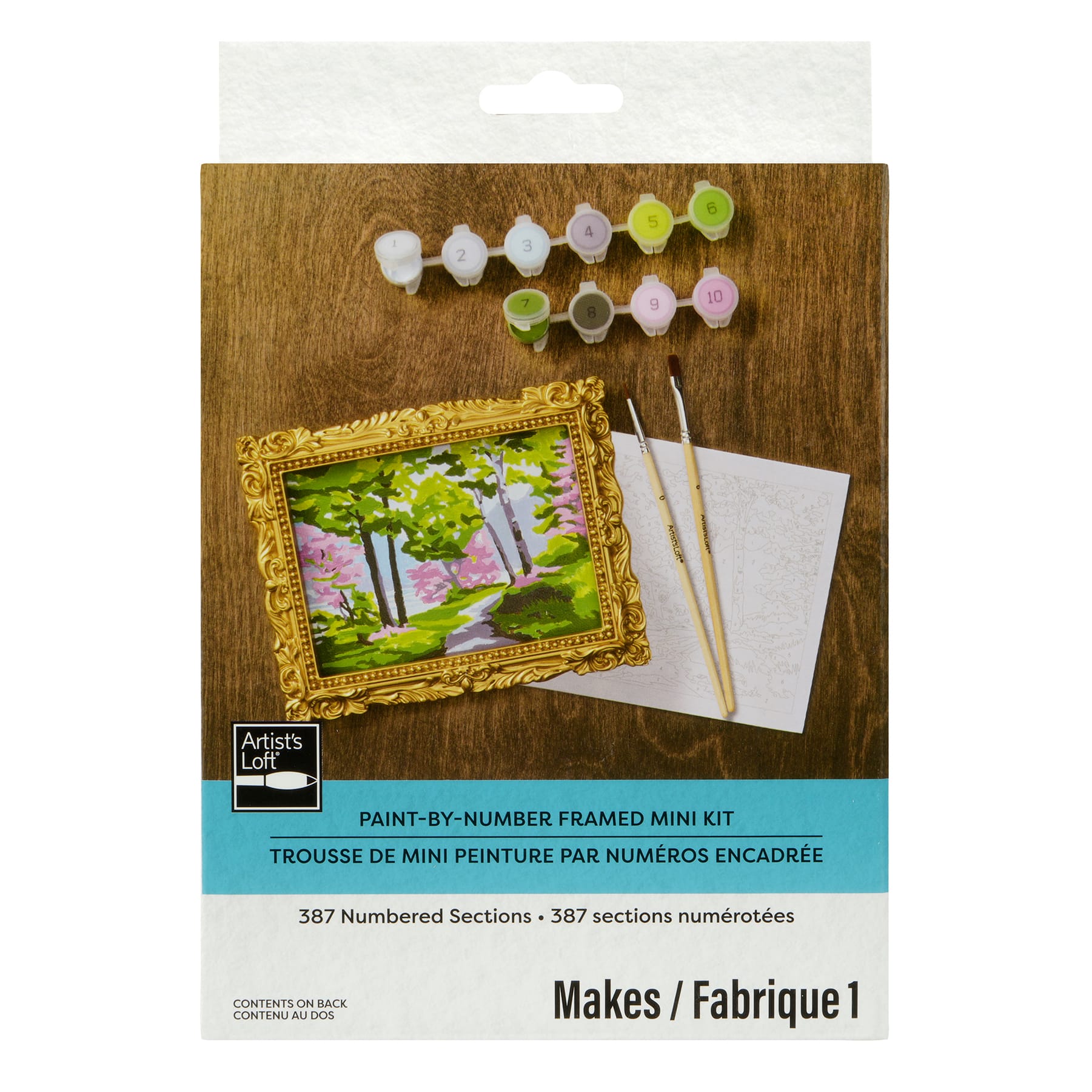 Forest Path Paint-by-Number Framed Mini Kit by Artist's Loft®