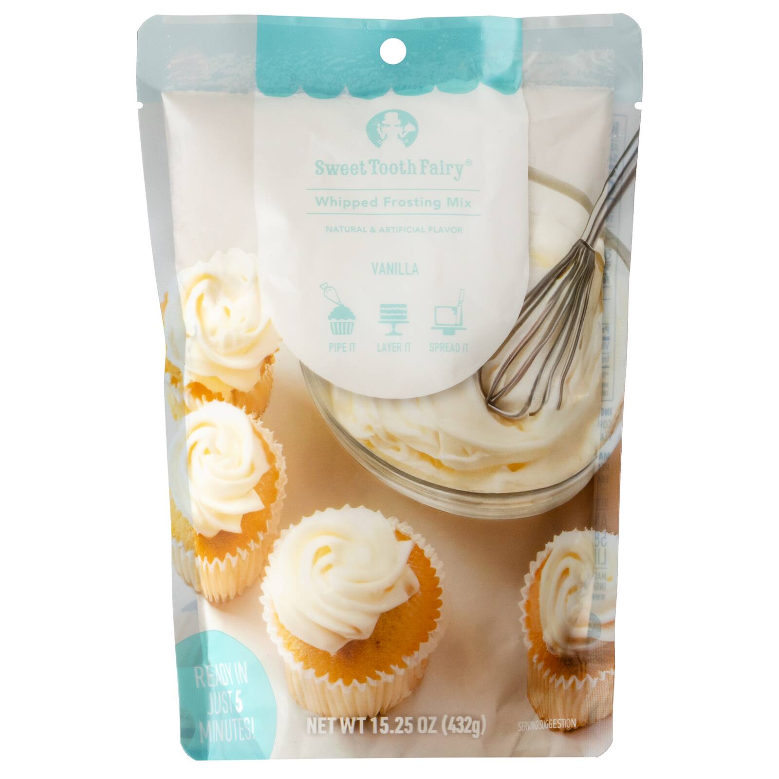 Sweet Tooth Fairy® Vanilla Whipped Frosting Mix