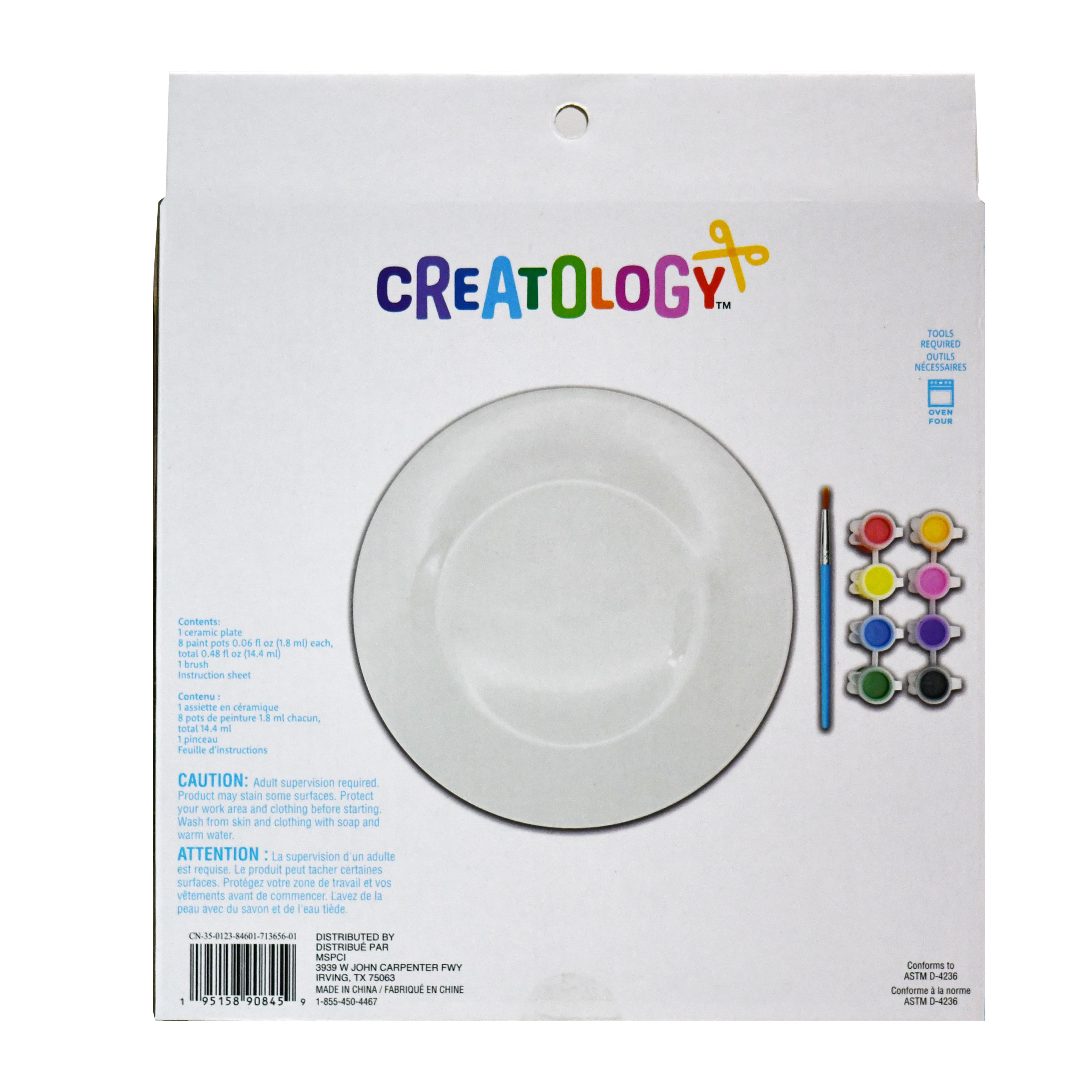 What is Art & Craft Painting DIY Ceramic Painting Kit for Kids Paint Your  Own Plate