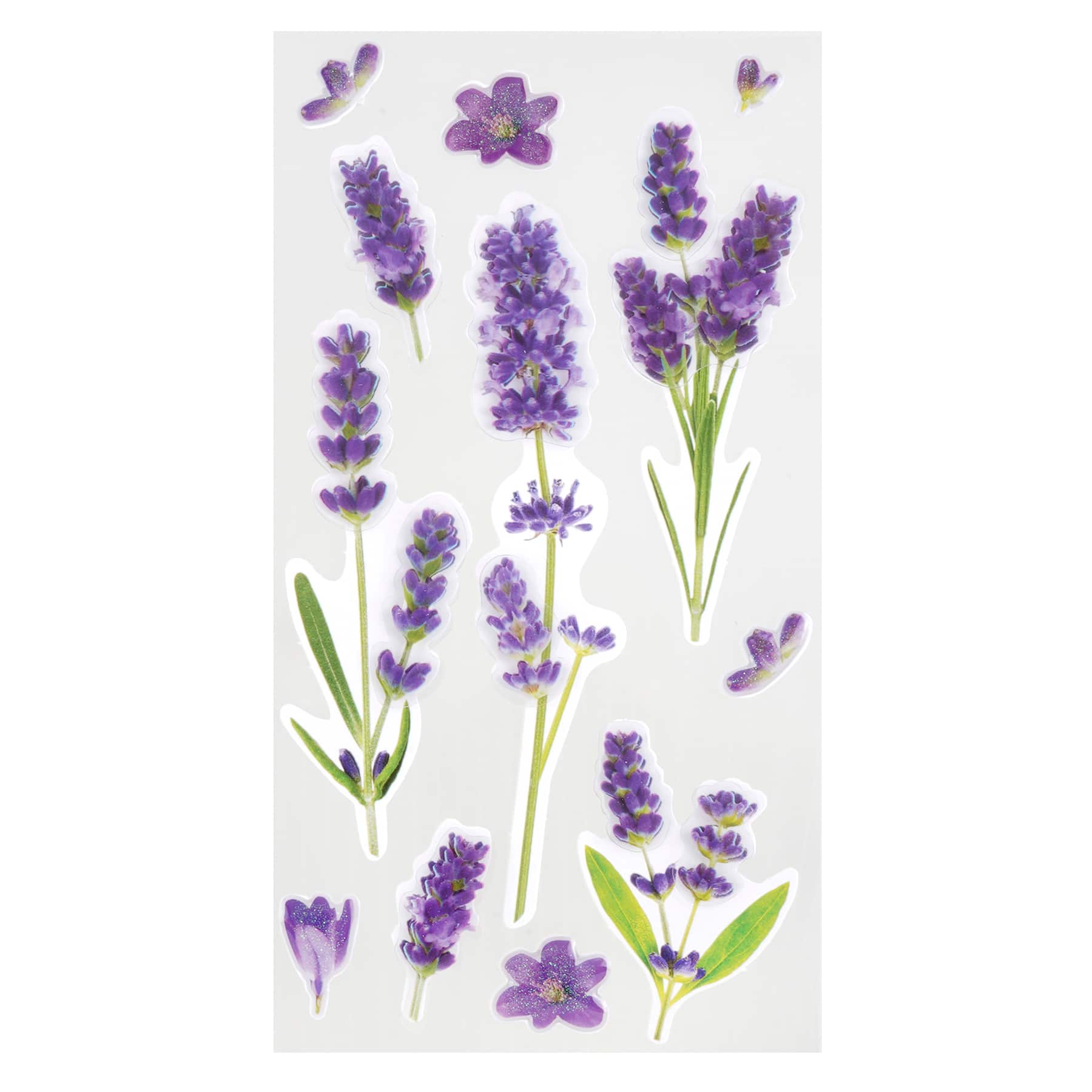 12 Pack: Lavender Dimensional Stickers by Recollections™
