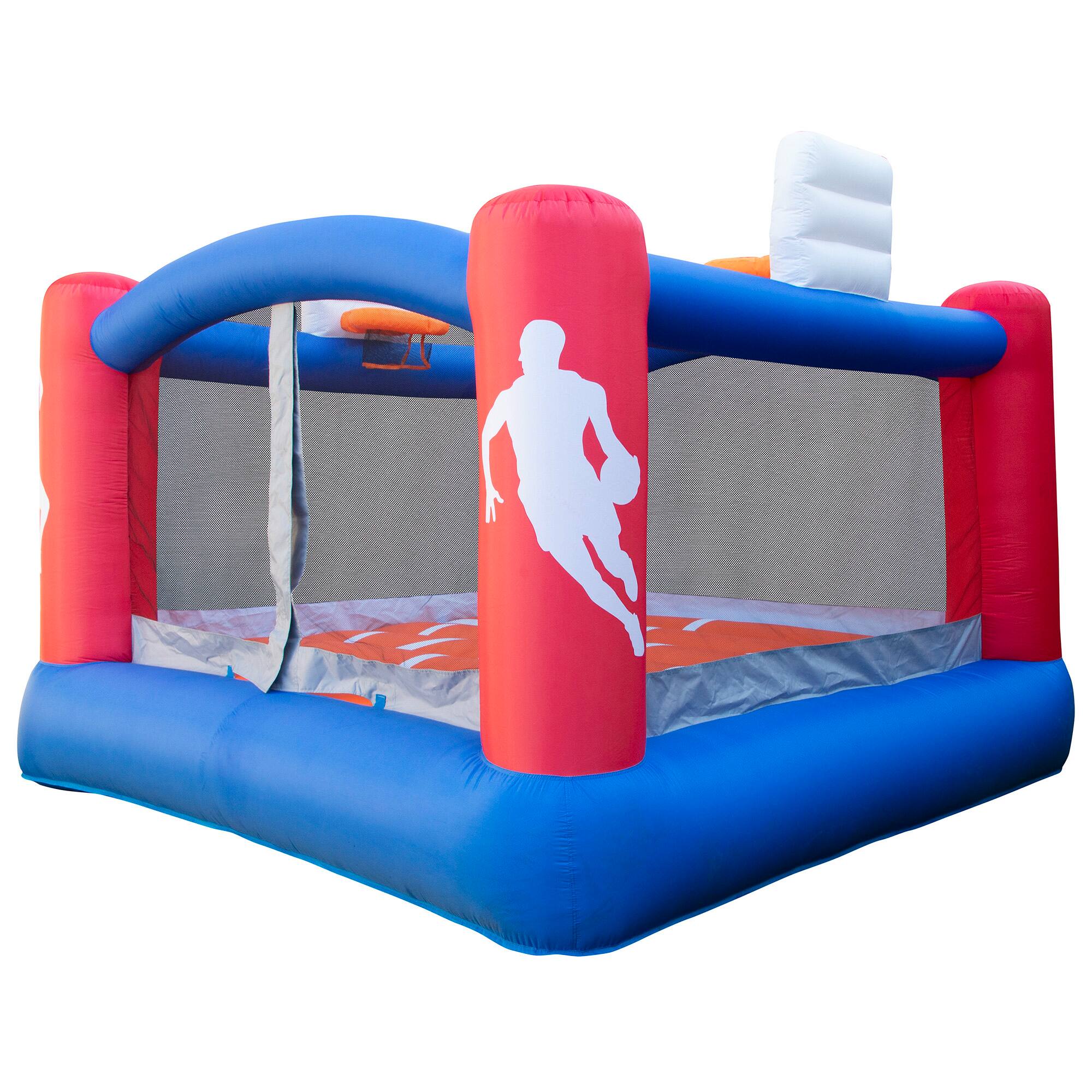 Banzai&#xAE; Inflatable Slam Dunk Sports Bouncer&#x2122; Outdoor Toy