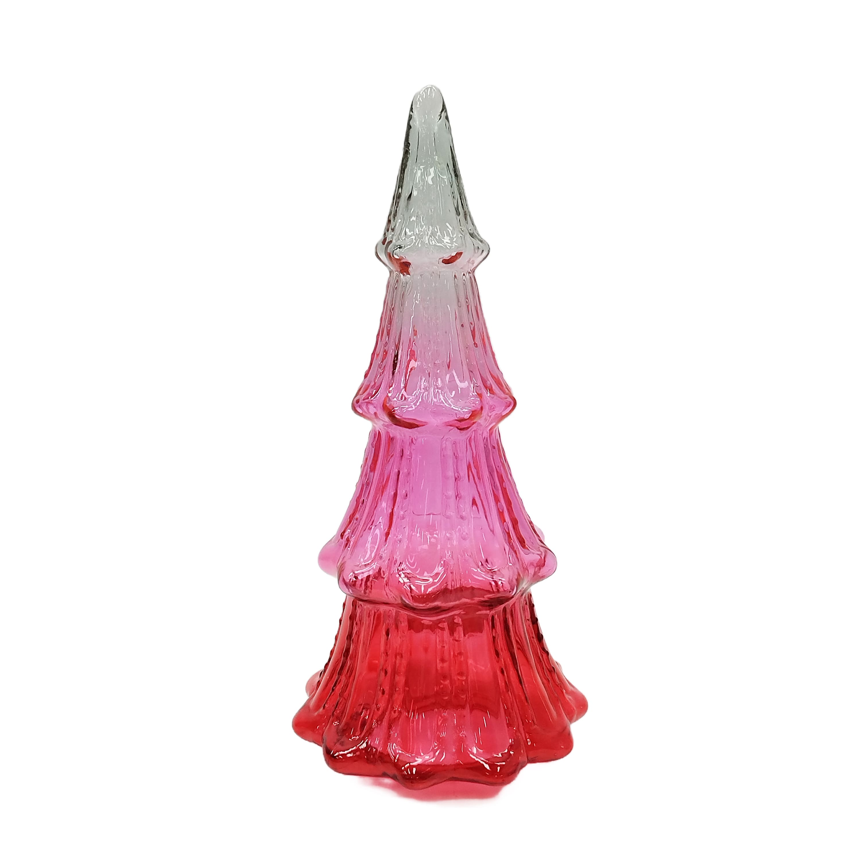Pink Ombre Glass Tree Tabletop D&#xE9;cor by Ashland&#xAE;