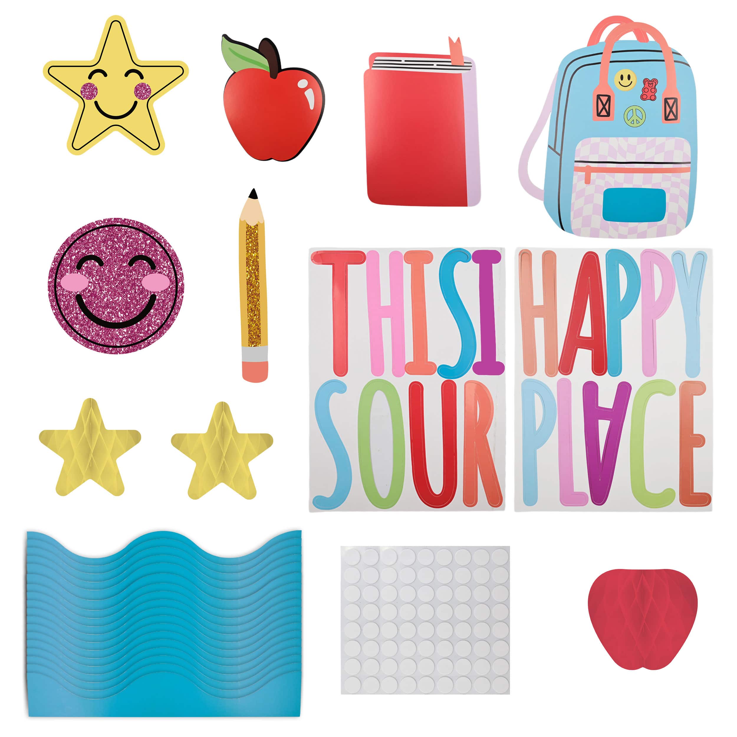 Happy Place Door Décor Kit by B2C™