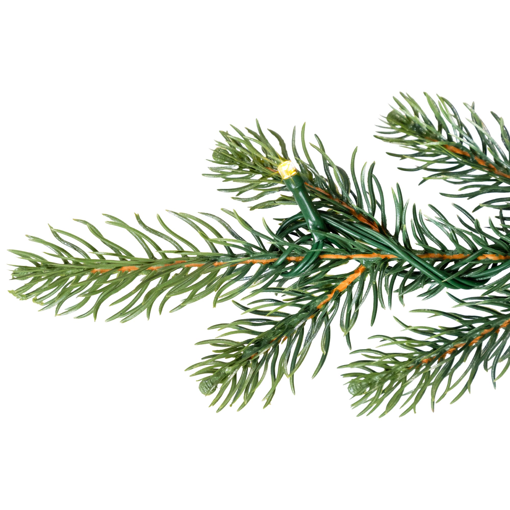 6ft. Pre-Lit Real Touch&#x2122; Elite Glenmora Pine IPT Artificial Christmas Tree, Dual Color LED Lights