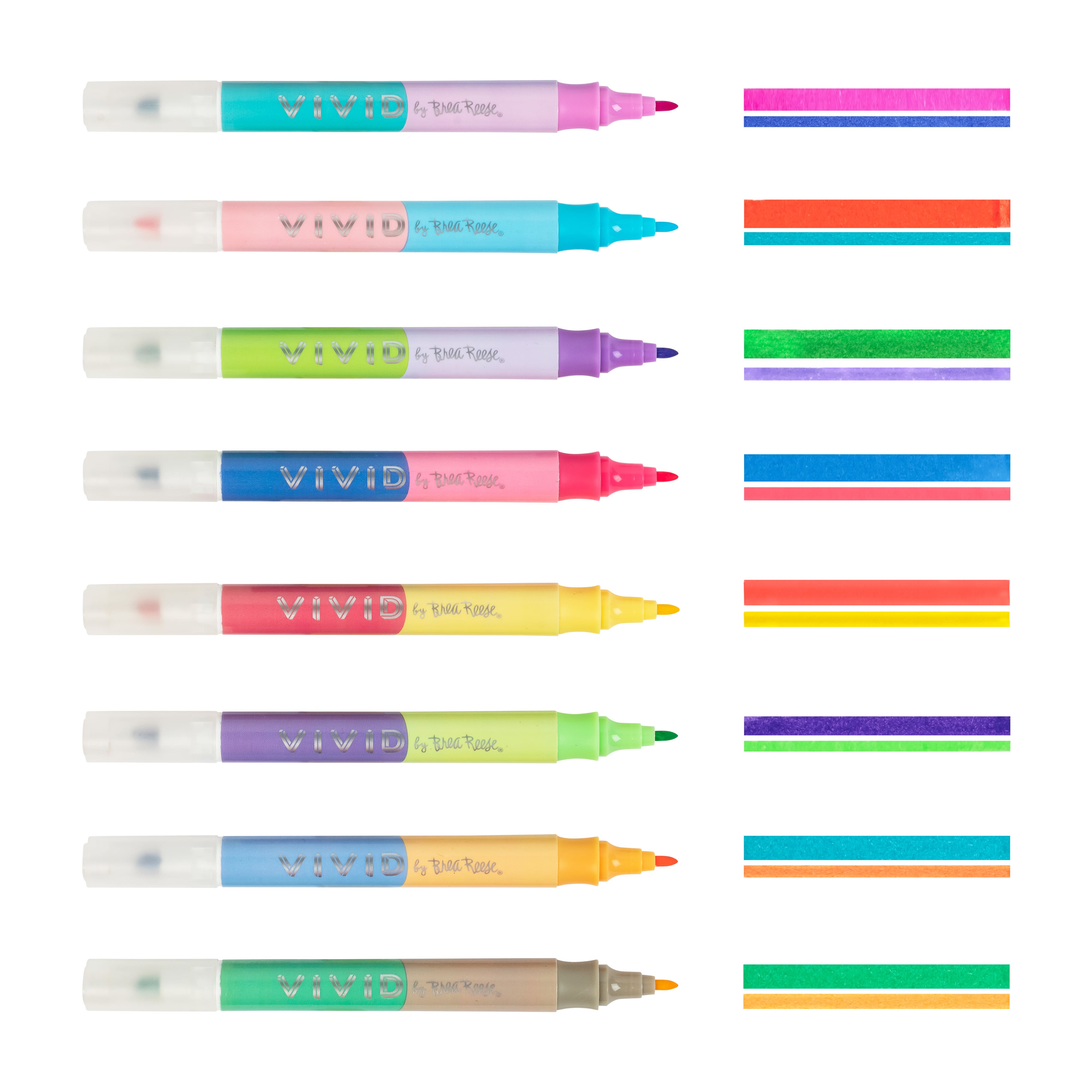 VIVID by Brea Reese&#xAE; Layering Markers Set