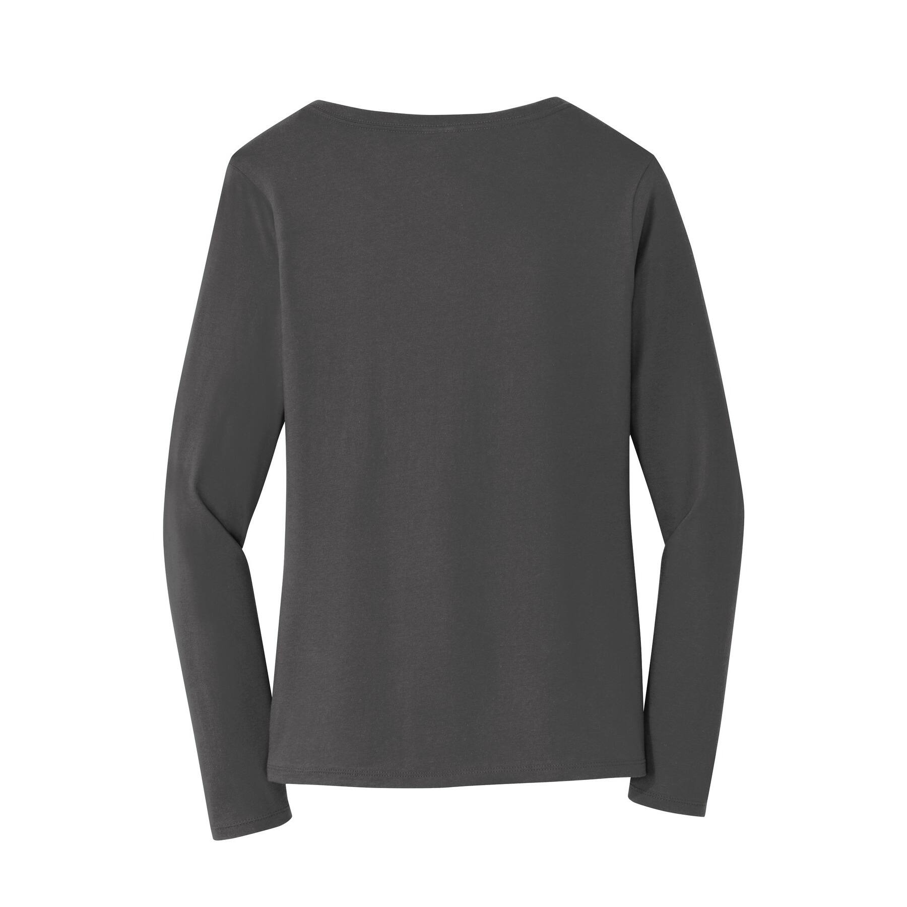 Port &#x26; Company&#xAE; Fan Favorite&#x2122; Ladies Long Sleeve  V-Neck T-Shirt
