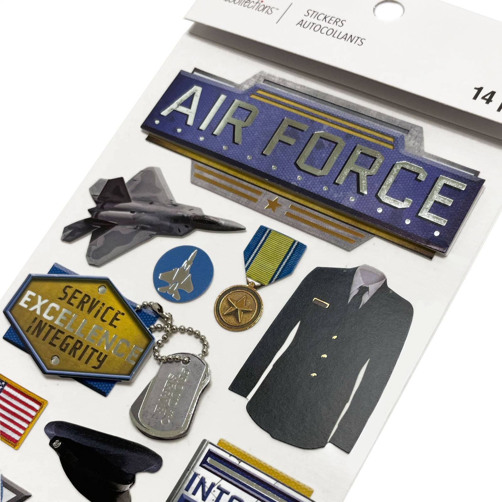 Air Force Dimensional Stickers by Recollections™ | Michaels