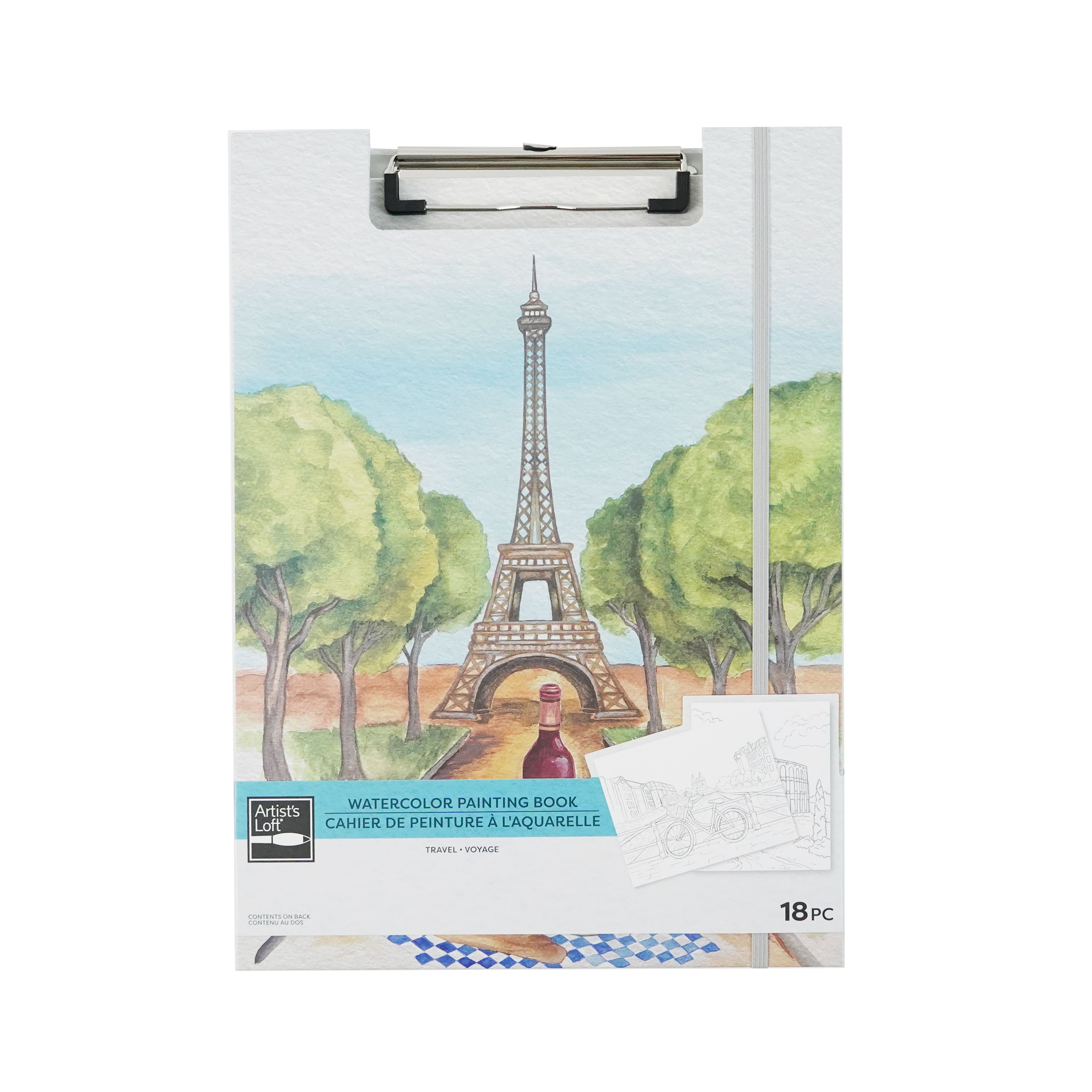 Travel Watercolor Painting Book by Artist's Loft®