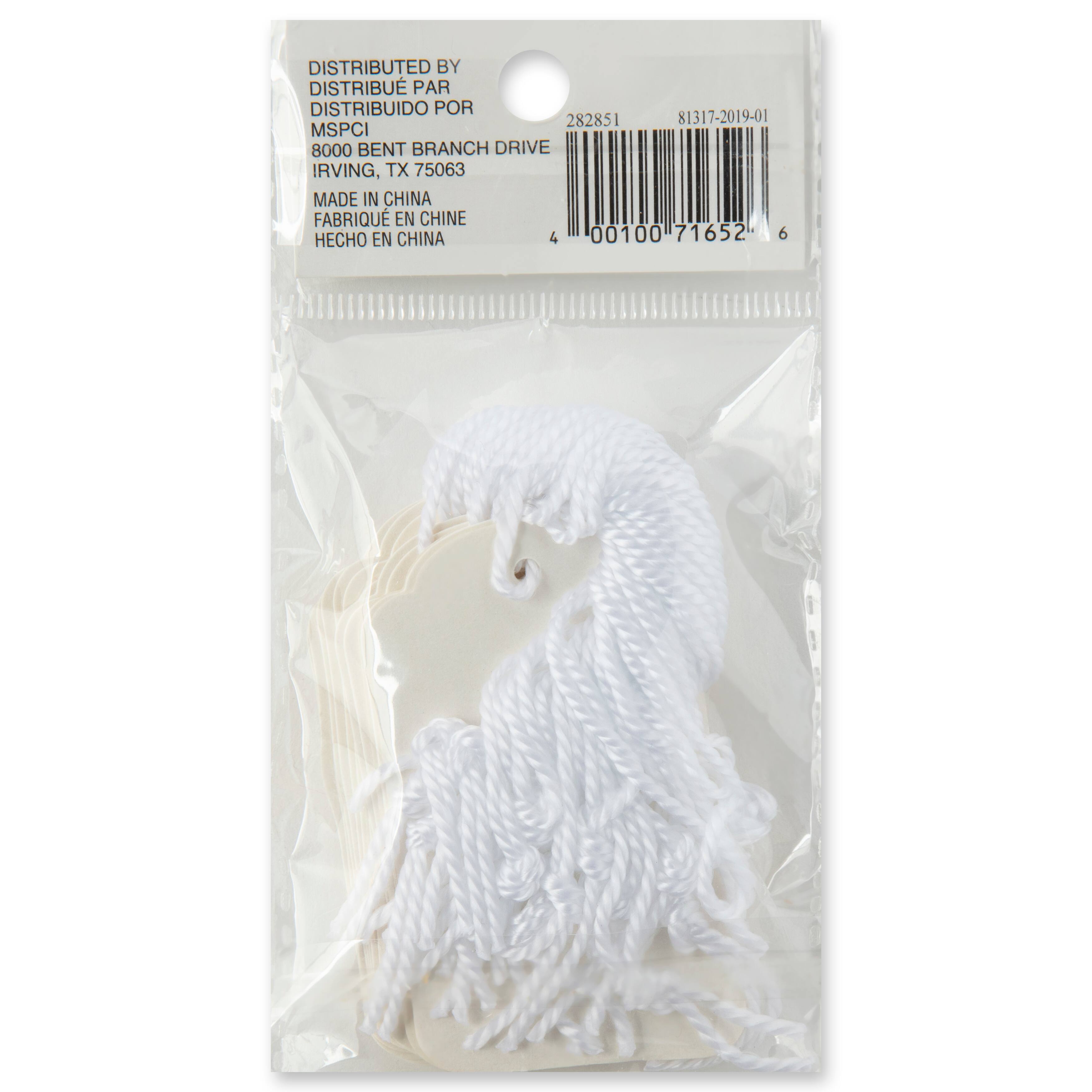 Luxury Gift Tag in White - Pack of 25 - Wares of Knutsford Ltd
