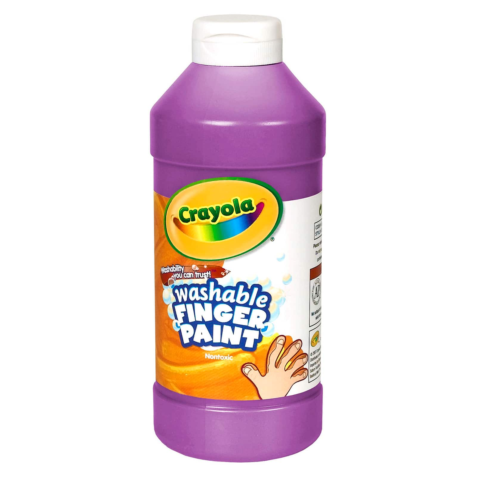 Washable Finger Paints, 3 Secondary Colors, Crayola.com