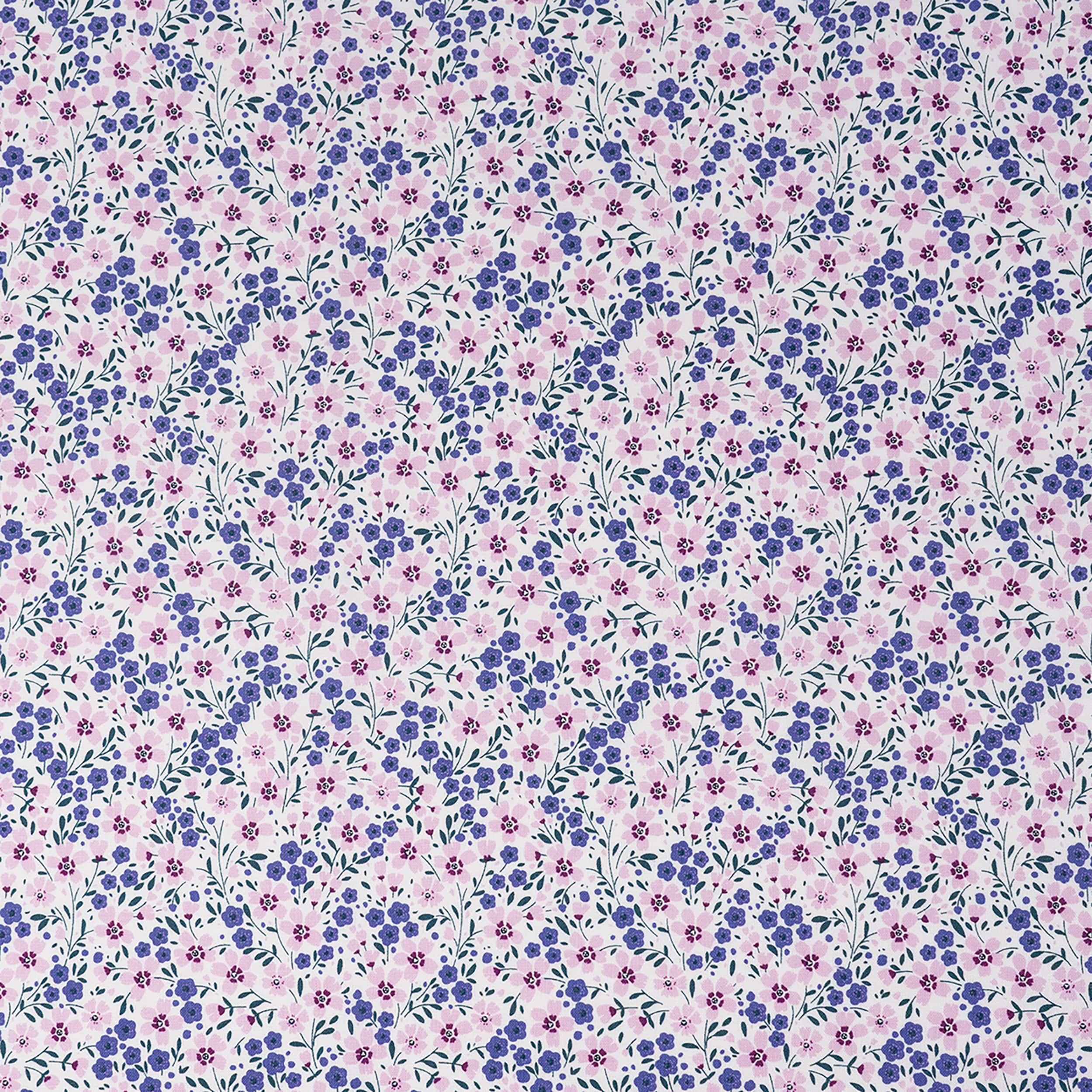 SINGER Spring Floral Packed Cotton Fabric | Michaels