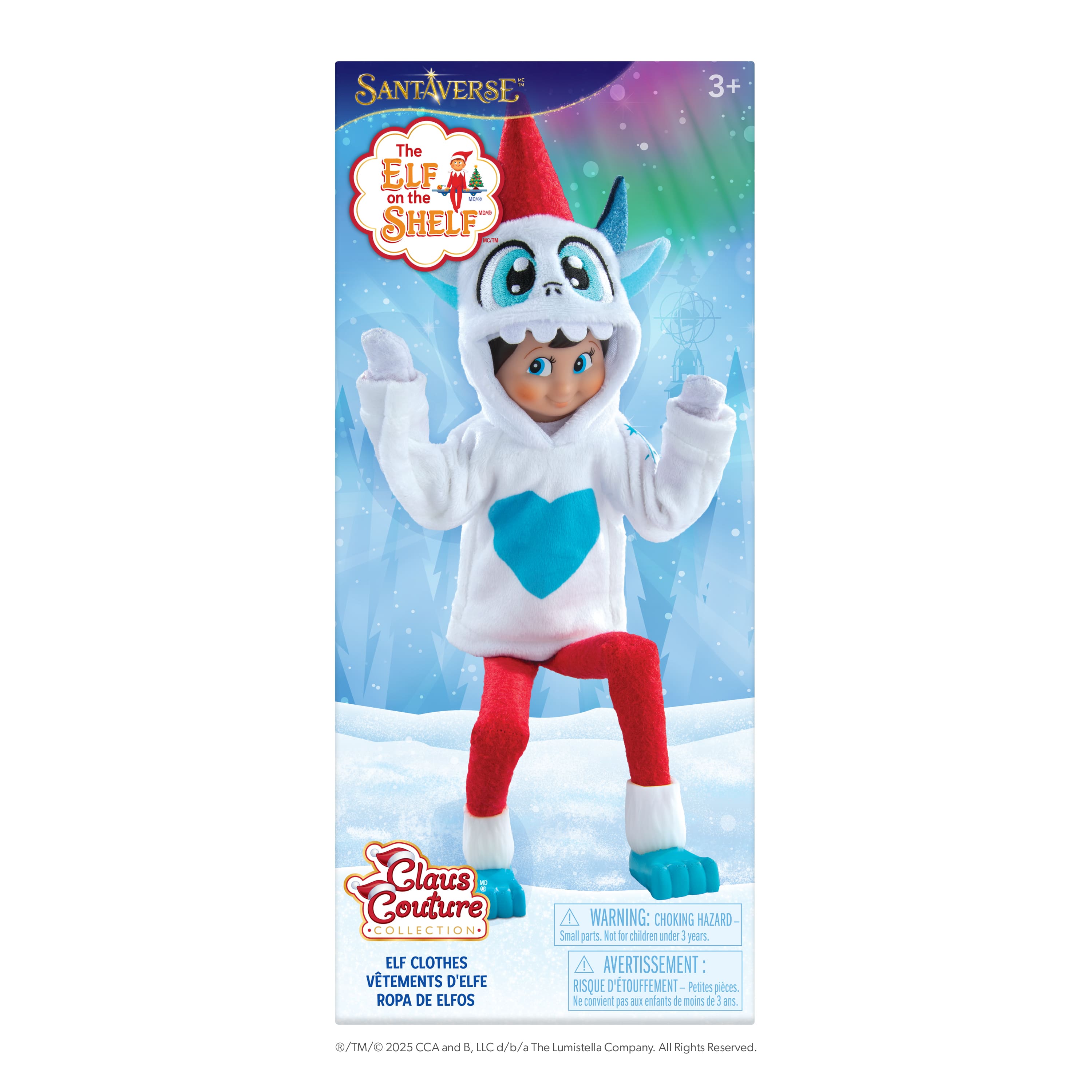 The Elf on the Shelf&#xAE; Claus Couture Collection&#xAE; Yeti Hoodie Set