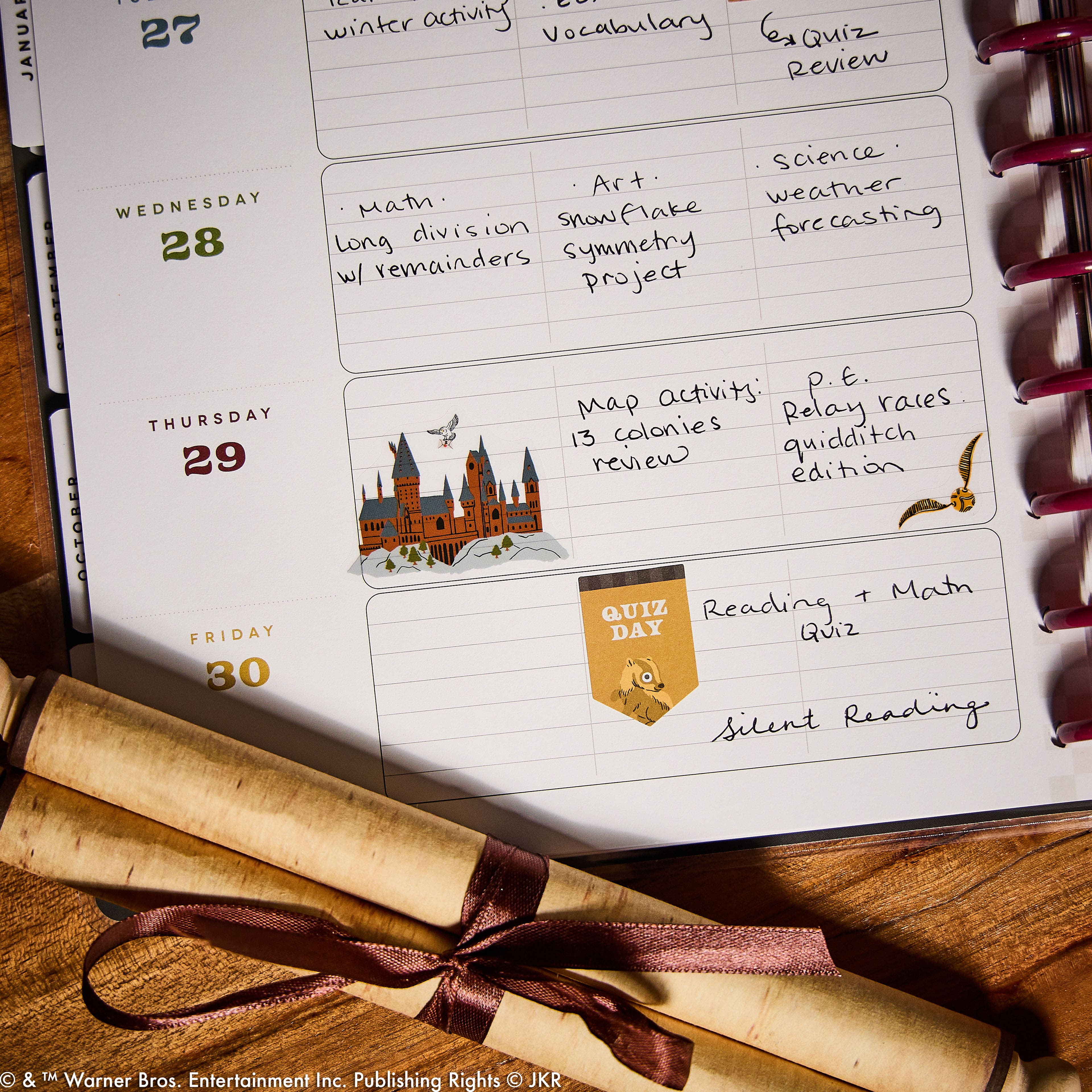 The Big Happy Planner&#xAE; Harry Potter&#x2122; Customizable Teacher Planner