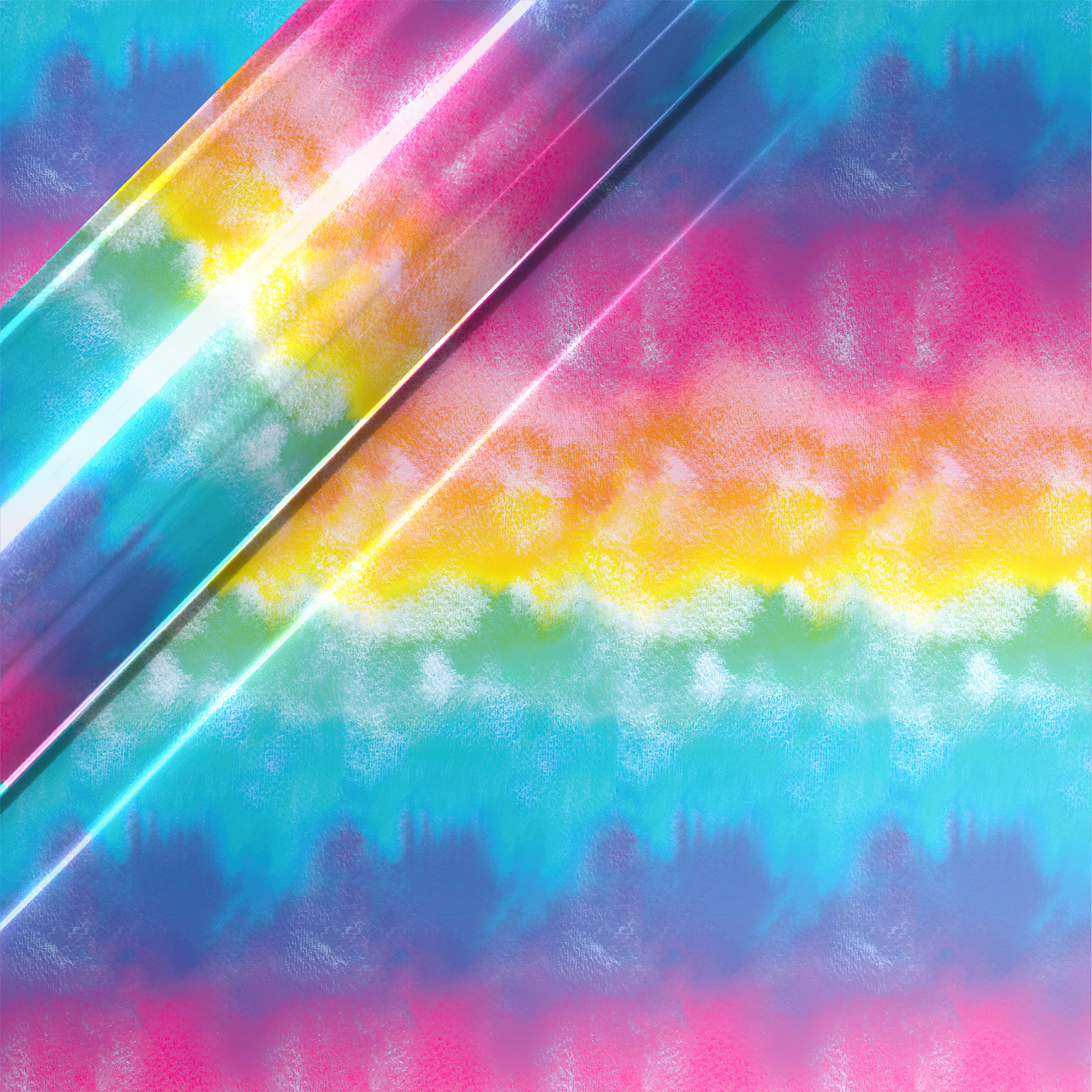 Rainbow Star Coloré Iron On Transfert/Fun/KIDS-A5 t 