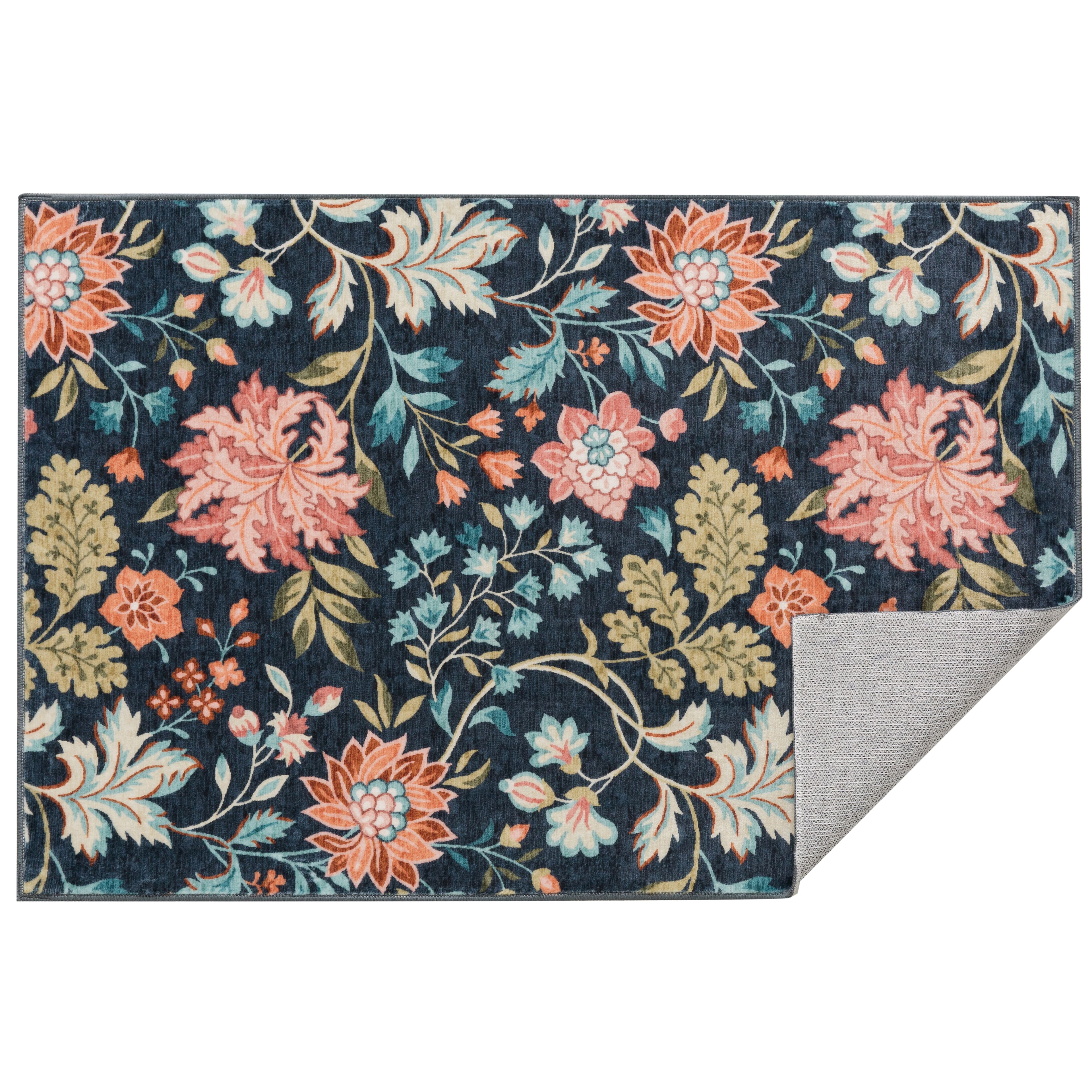 Floral Washable Area Rug by Ashland&#xAE;
