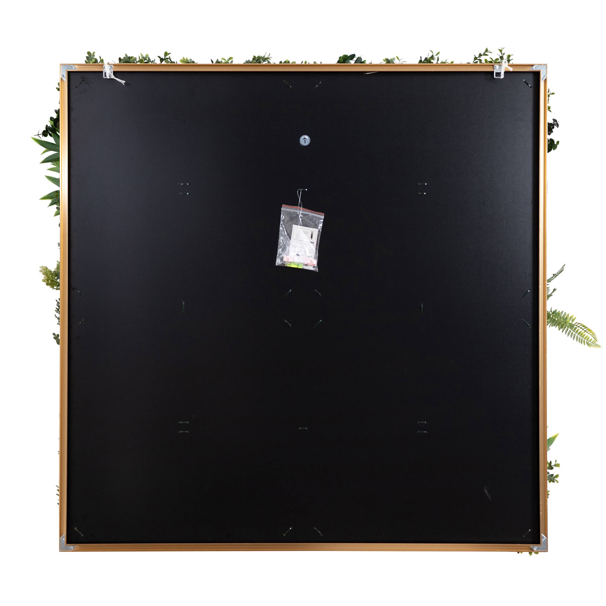 38" Framed Madagascar Forest Artificial Living Wall Art Panel