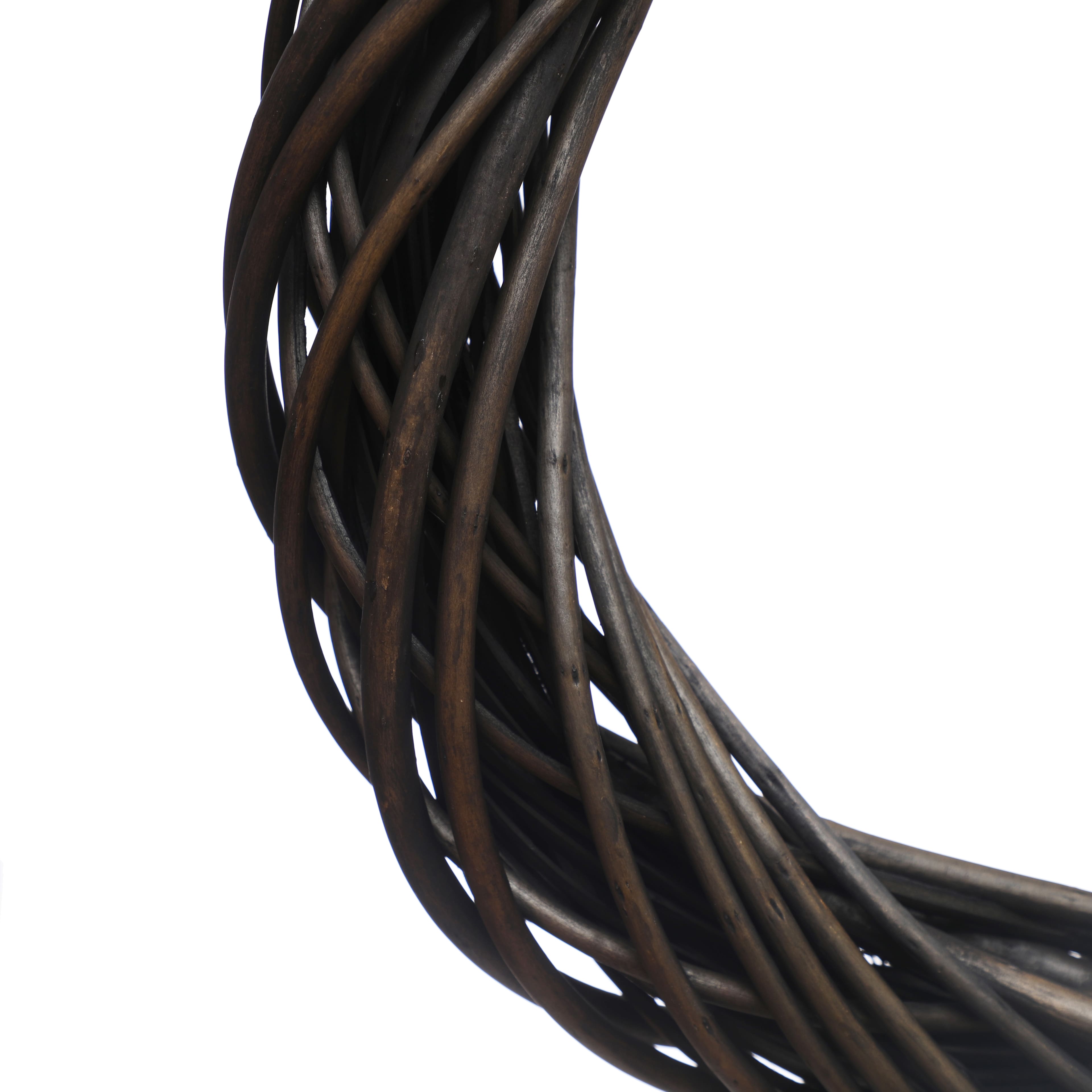 18&#x22; Black Willow Wreath by Ashland&#xAE;
