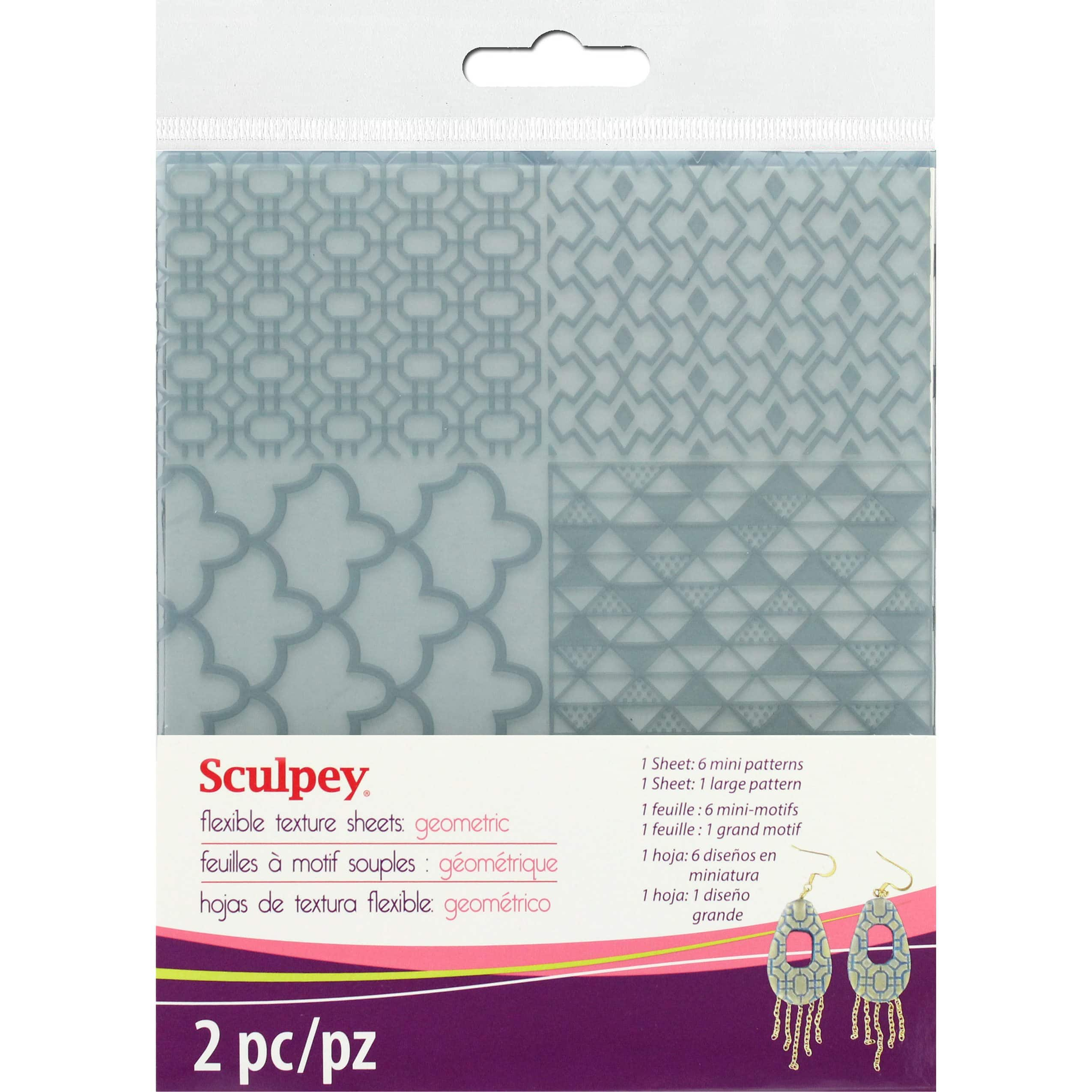 Sculpey Texture Sheet - Geometric